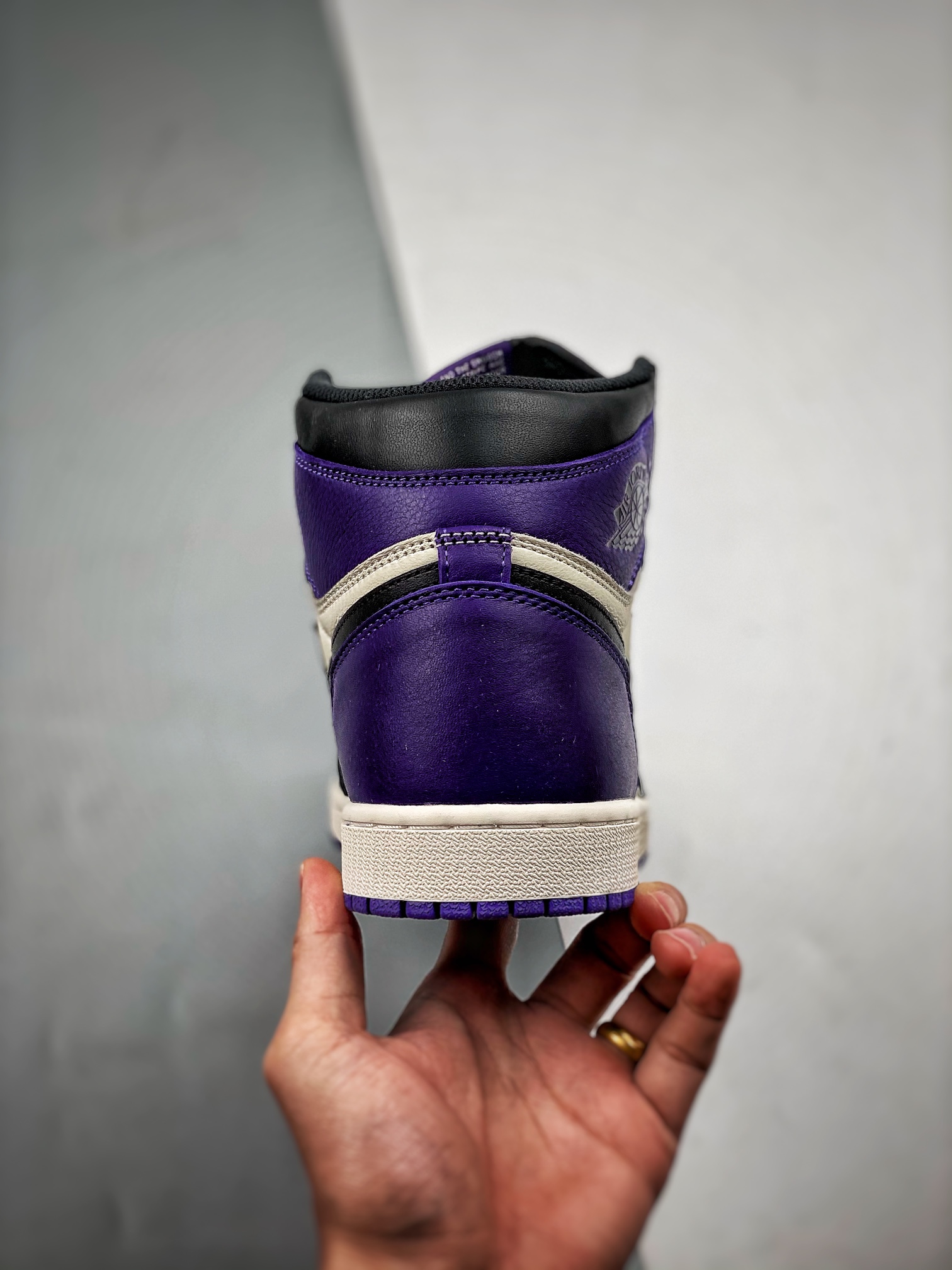 aj1黑紫脚趾尺码40-47.5S2版本-AirJordan1CourtPurpleAJ1黑紫脚趾555