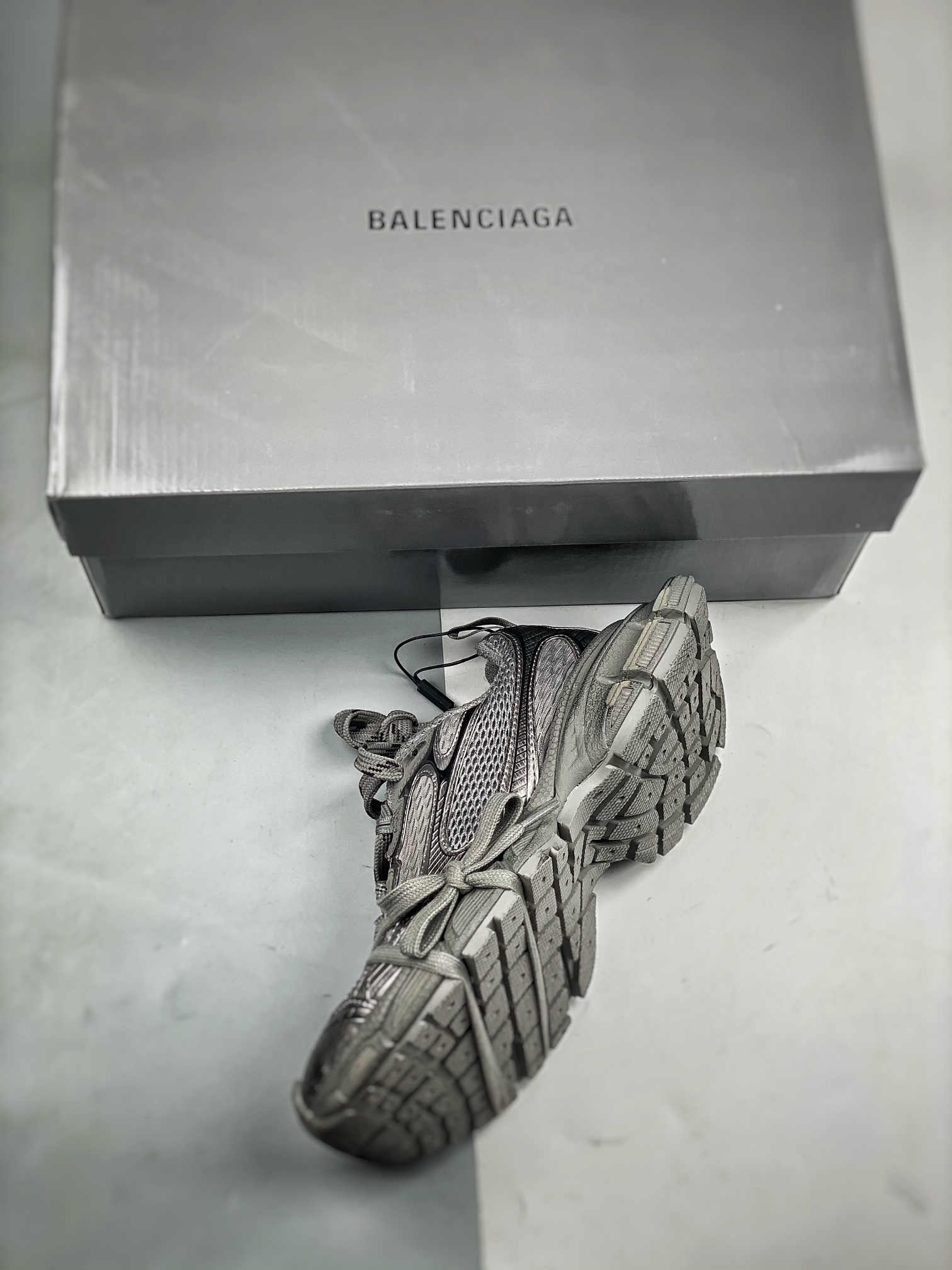 支持放店Balenciaga巴黎世家3XL10代灰色知名巴黎大厂纯原网面轻便型老爹鞋官方同步2023春夏