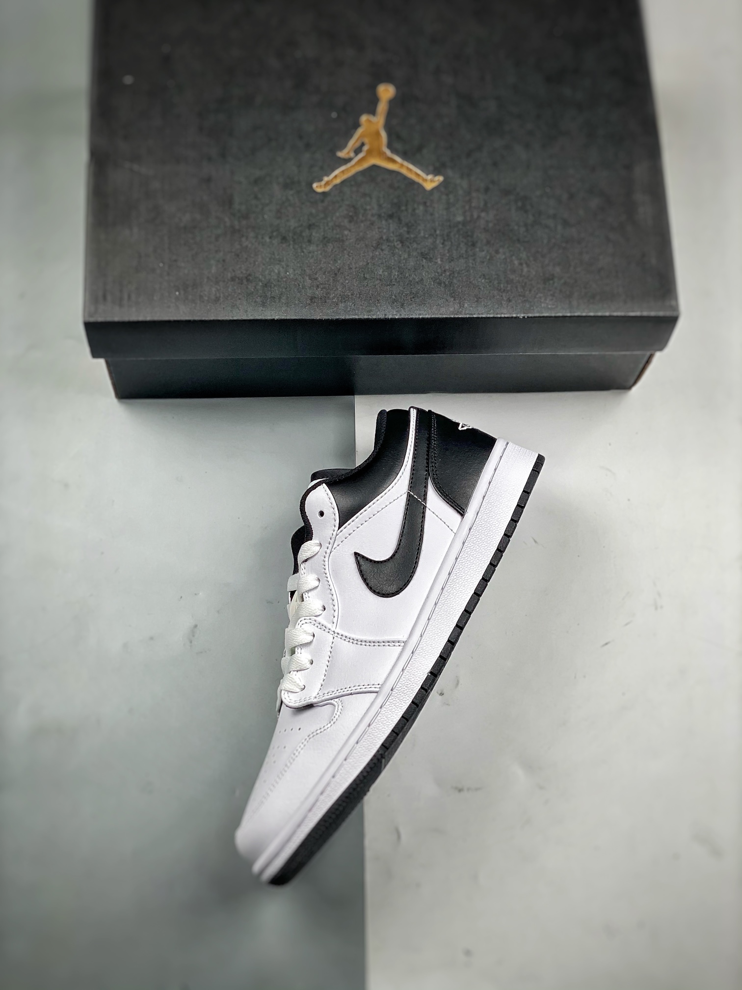 支持放店AirJordan1Low白大厂纯原生产线出品全新开发原鞋比对匹配率98%原楦原纸板开发极致一眼