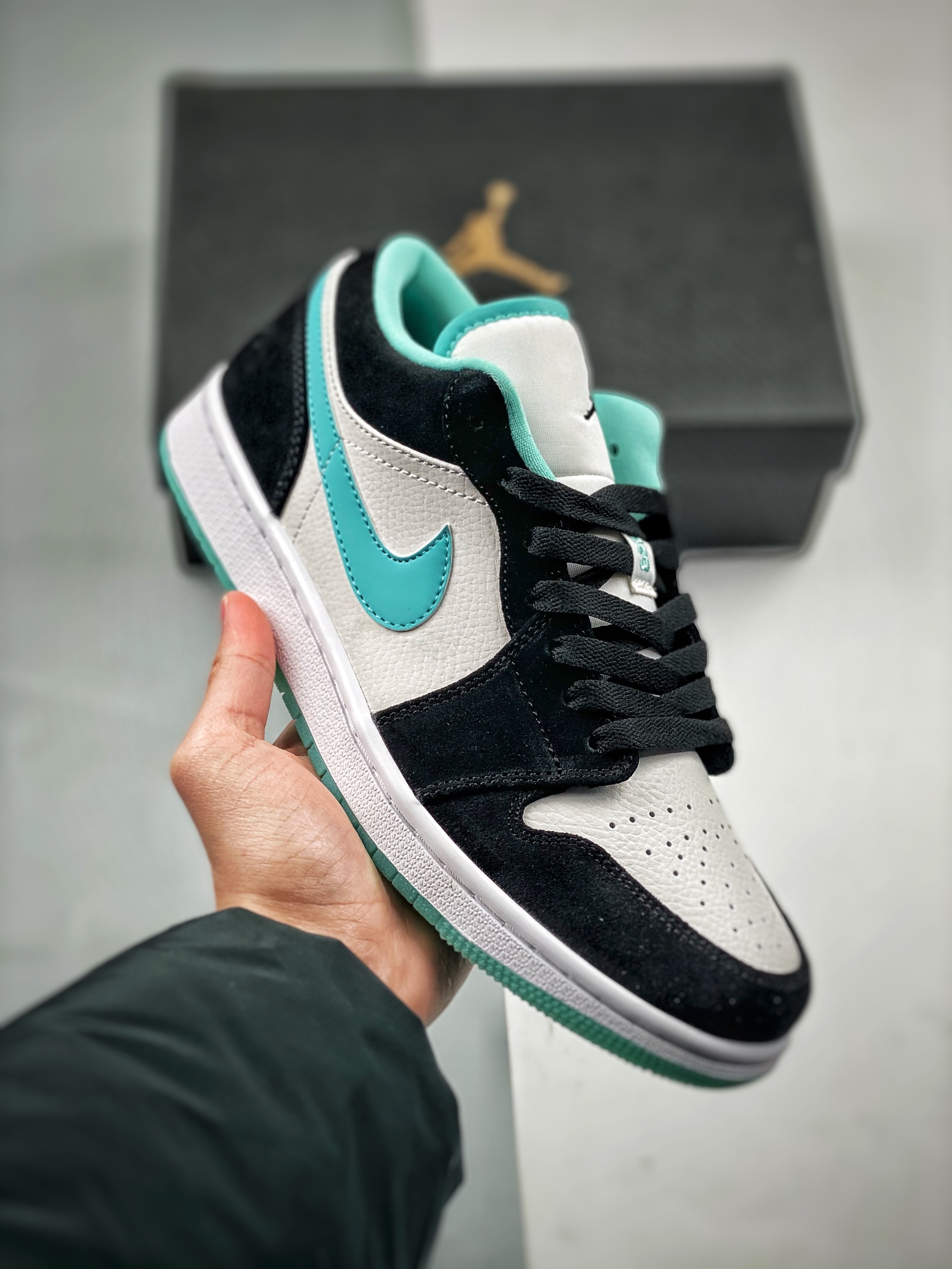 支持放店AirJordan1Low蒂芙尼绿大厂纯原生产线出品全新开发原鞋比对匹配率98%原楦原纸板开发极