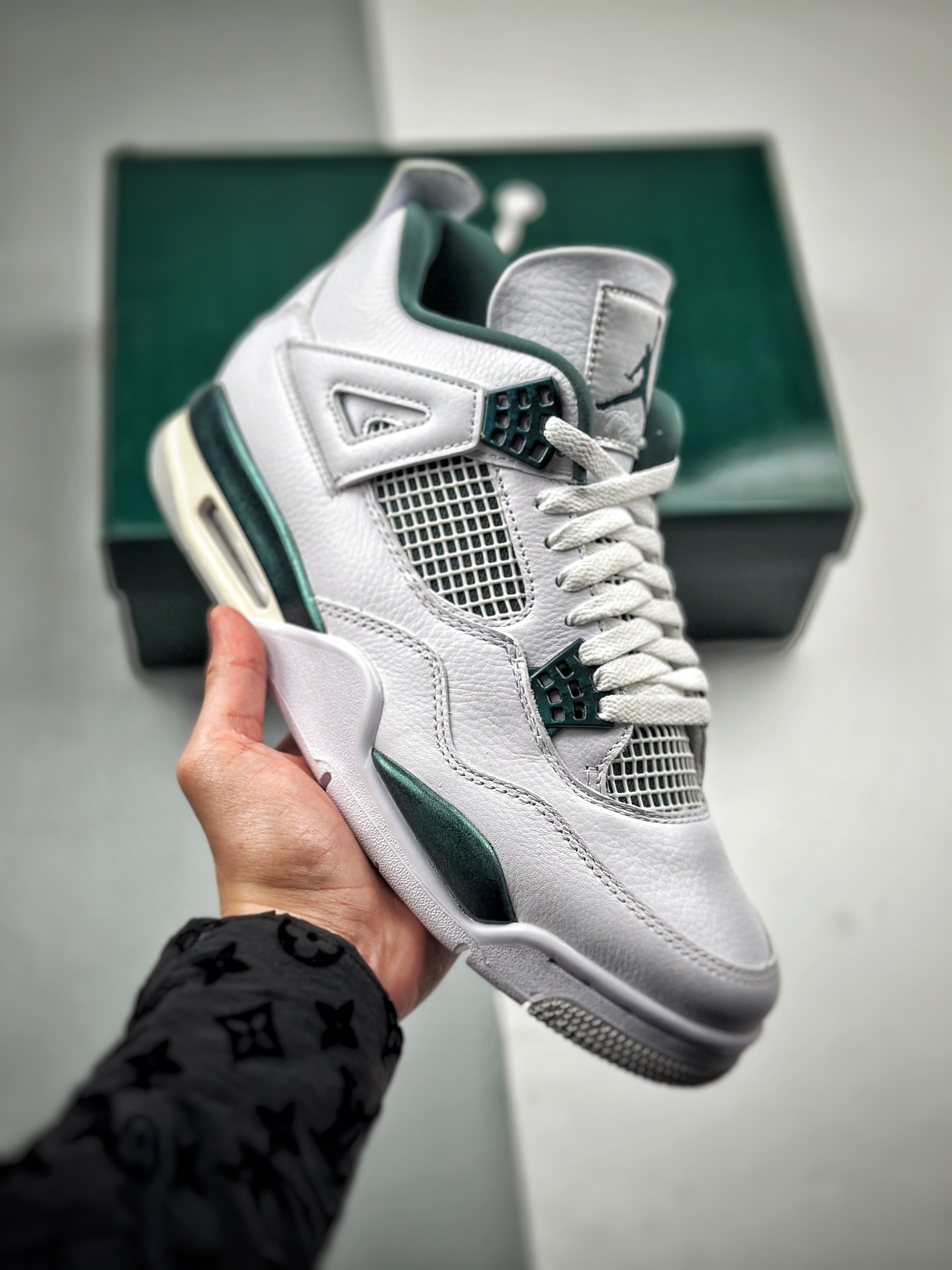 ¿Dónde debo comprar para recibir?
 Air Jordan 4 Zapatos Air Jordan Verde Blanco