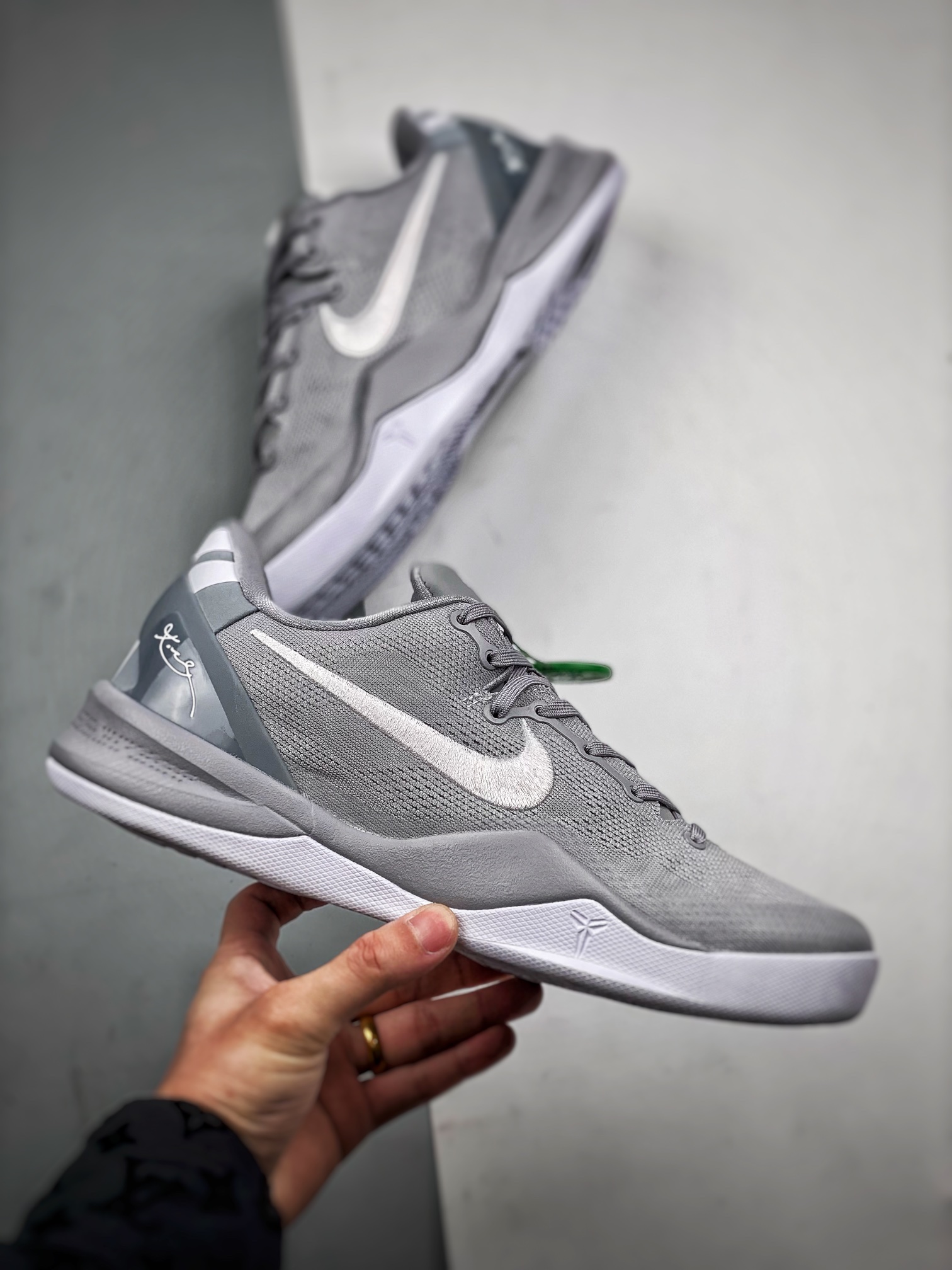 特价福利 Nike Kobe 8 Protro "Wolf Grey" 灰色配色 S2纯原生产线 科比八代  #Reac