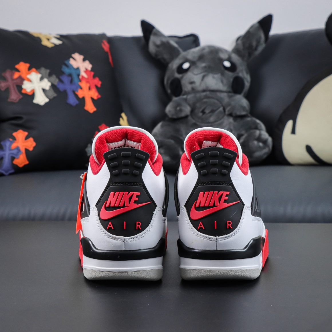 AirJordan4rirered火焰红S2巅峰版本纯原生产线出品S2巅峰纯原最高工艺制作原装原材料组装