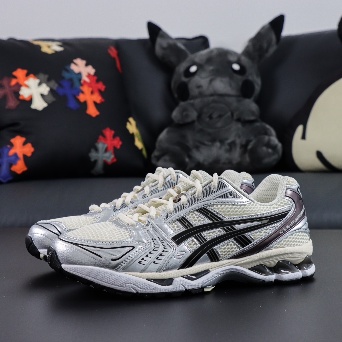 PAsicsGel-Kayano14系列1201A019-108亚瑟士运动休闲透气专业跑鞋轻量舒适透气材