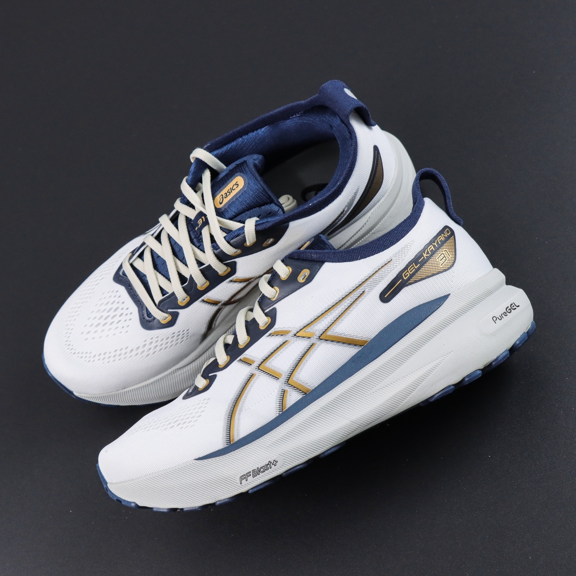 AsicsGel-Kayano31亚瑟士运动休闲透气专业跑鞋大厂纯原生产线出品采用工程弹性双层再生针织密