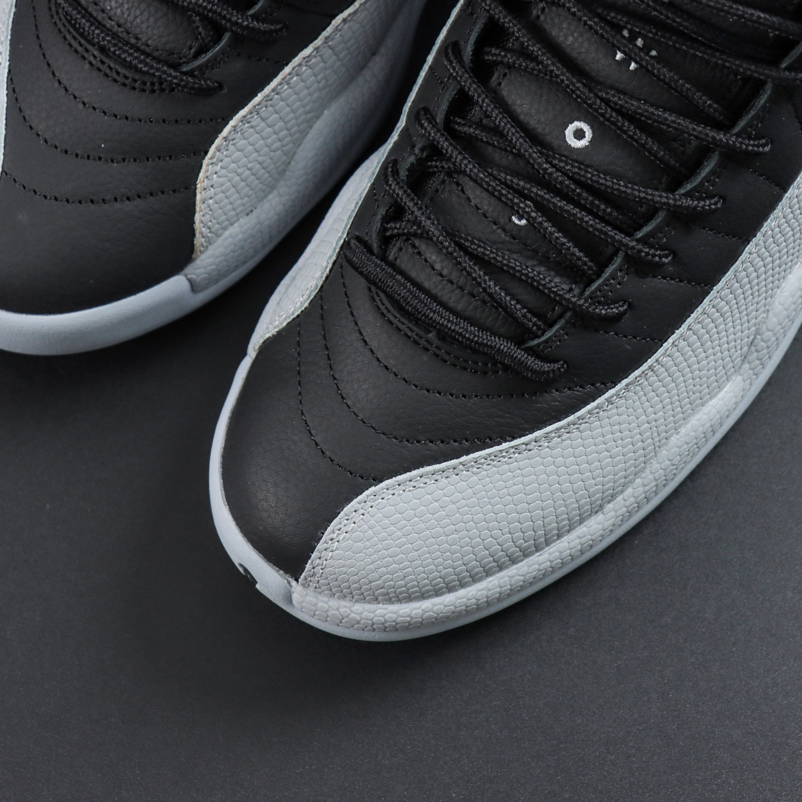 JordanAirJordan12retroBlackandWoifGrey黑灰#原楦原纸板开发原汁原味