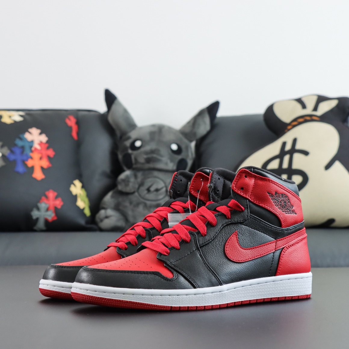 AirJordan1Banned禁穿555088-001原装纸板原楦开发标准11版鞋型原方案数据制作高频