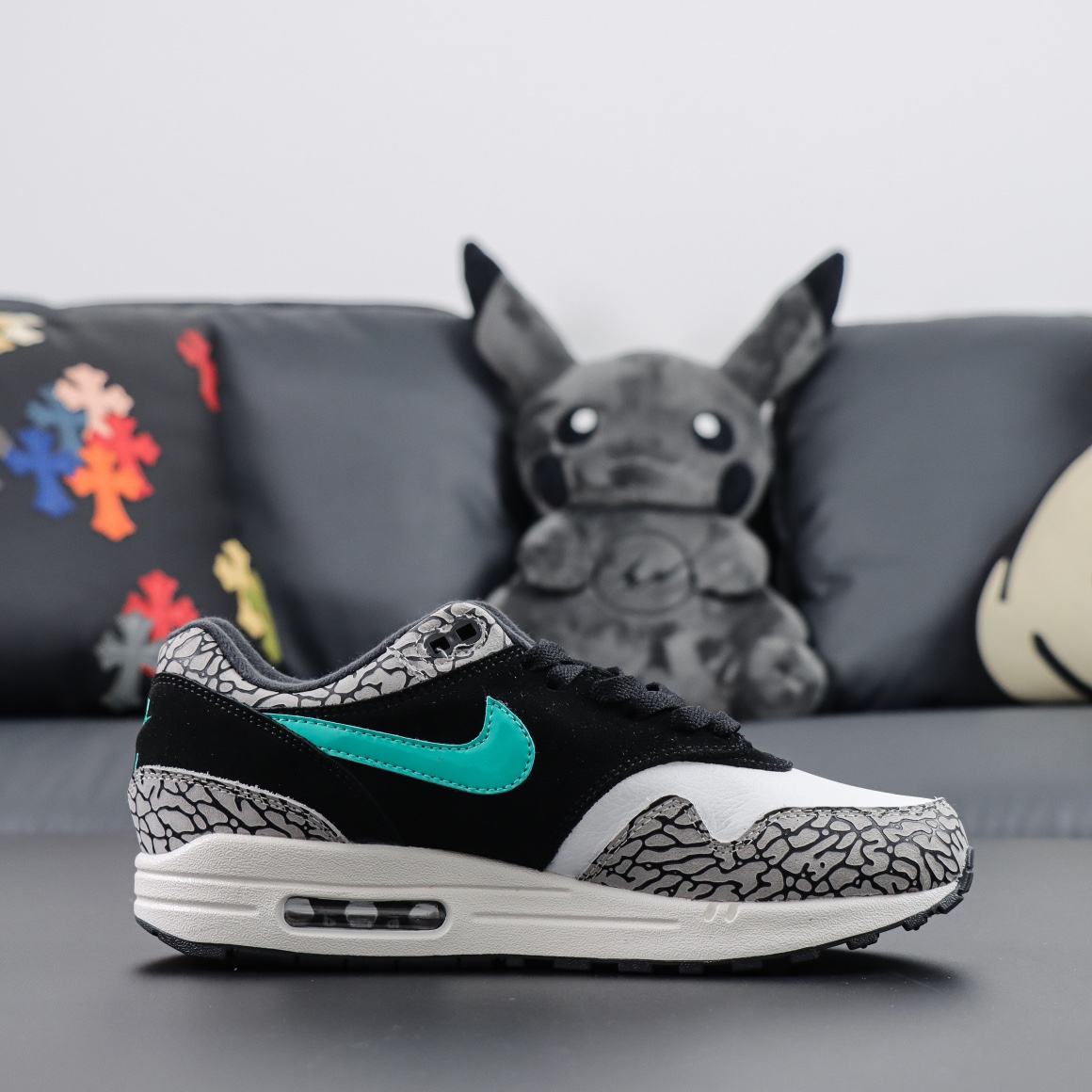 AtmosxNKAirMax1RetroElephant大象爆裂纹908366-001由Tinker