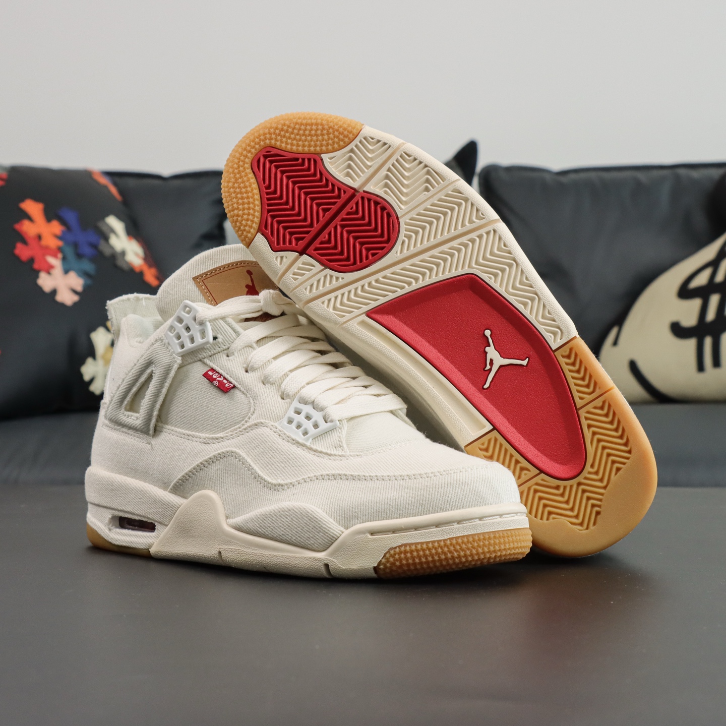 Air Jordan 4 Levi's White: Premium Quality, Authentic Style 3 i1746445773590 3992 0 2