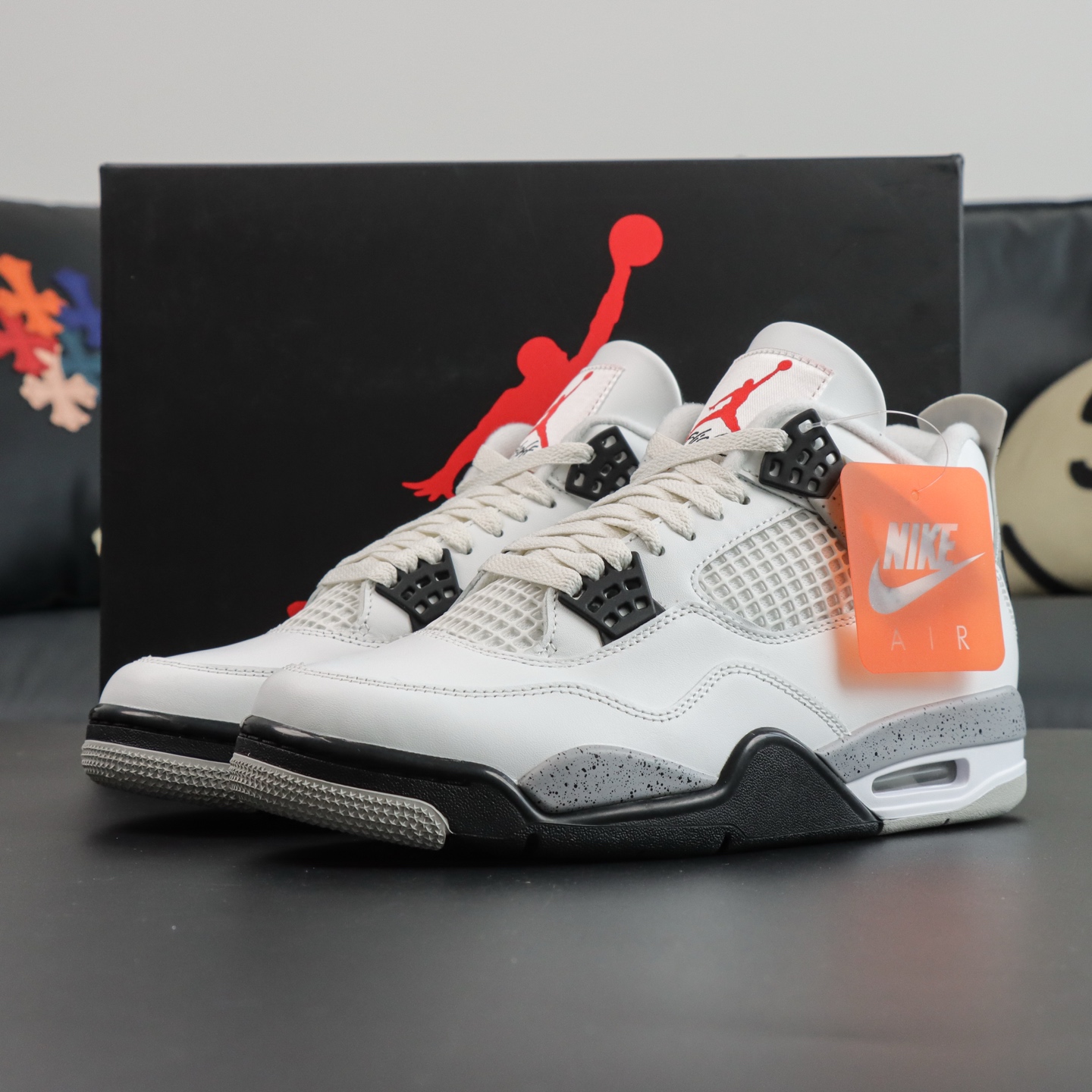 Air Jordan 4 Retro 'White Cement' - Iconic Style and Superior Comfort 4 i1746445833660 2112 0 3