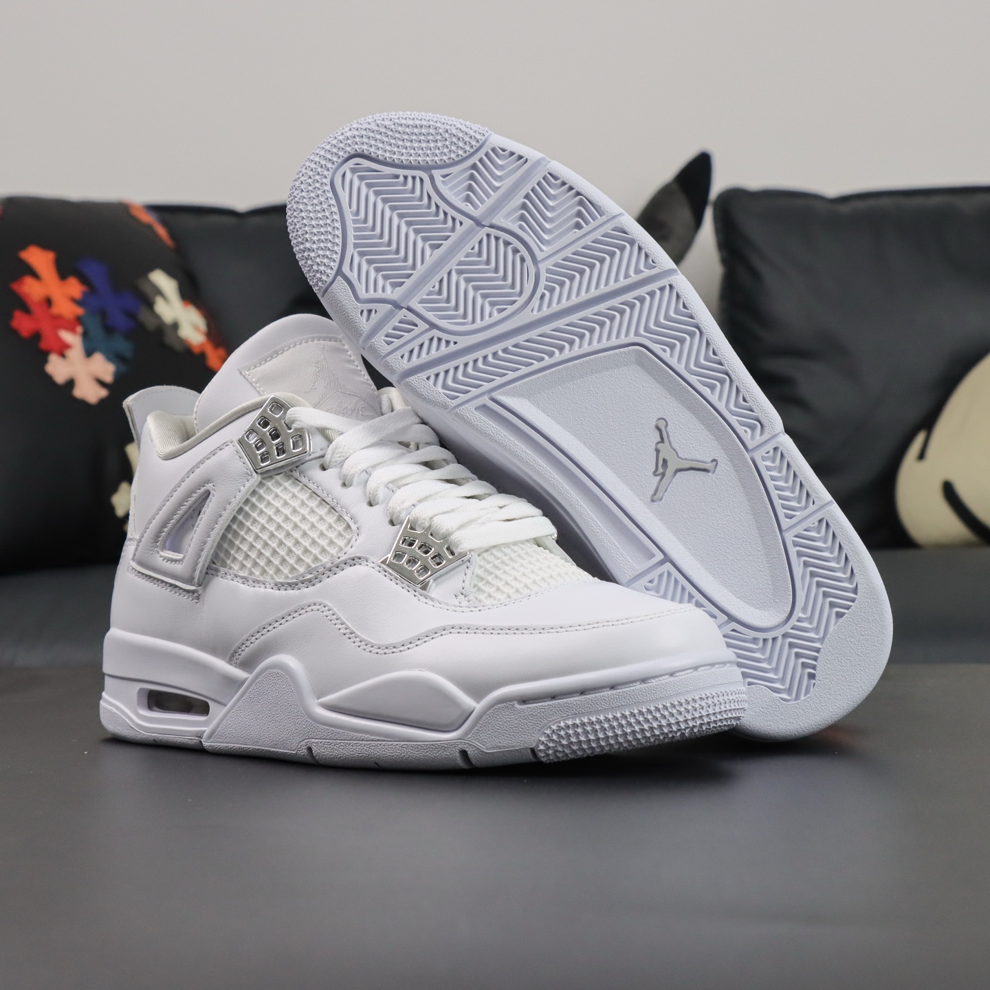 
Jordan Air Jordan 4 retro pure money 白猫 白猫-100
Size