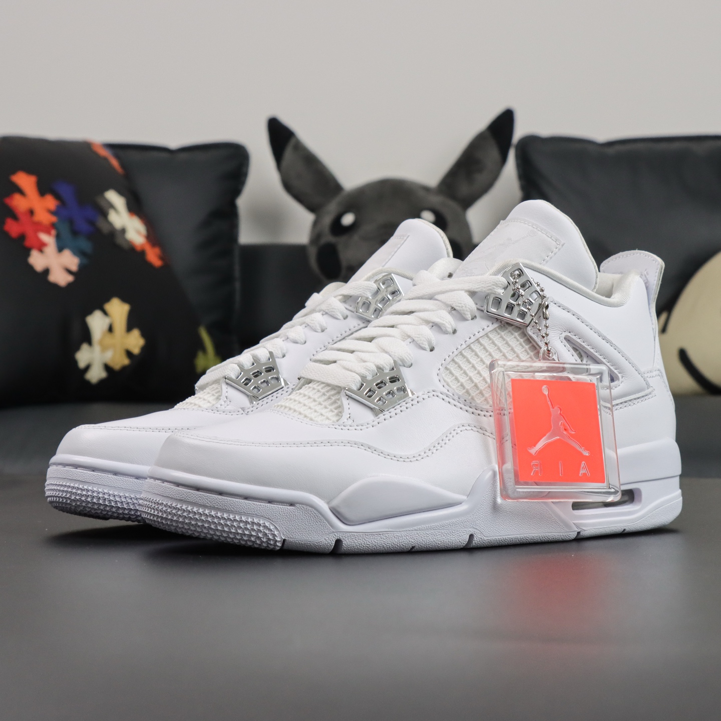 
Jordan Air Jordan 4 retro pure money 白猫 白猫-100
Size