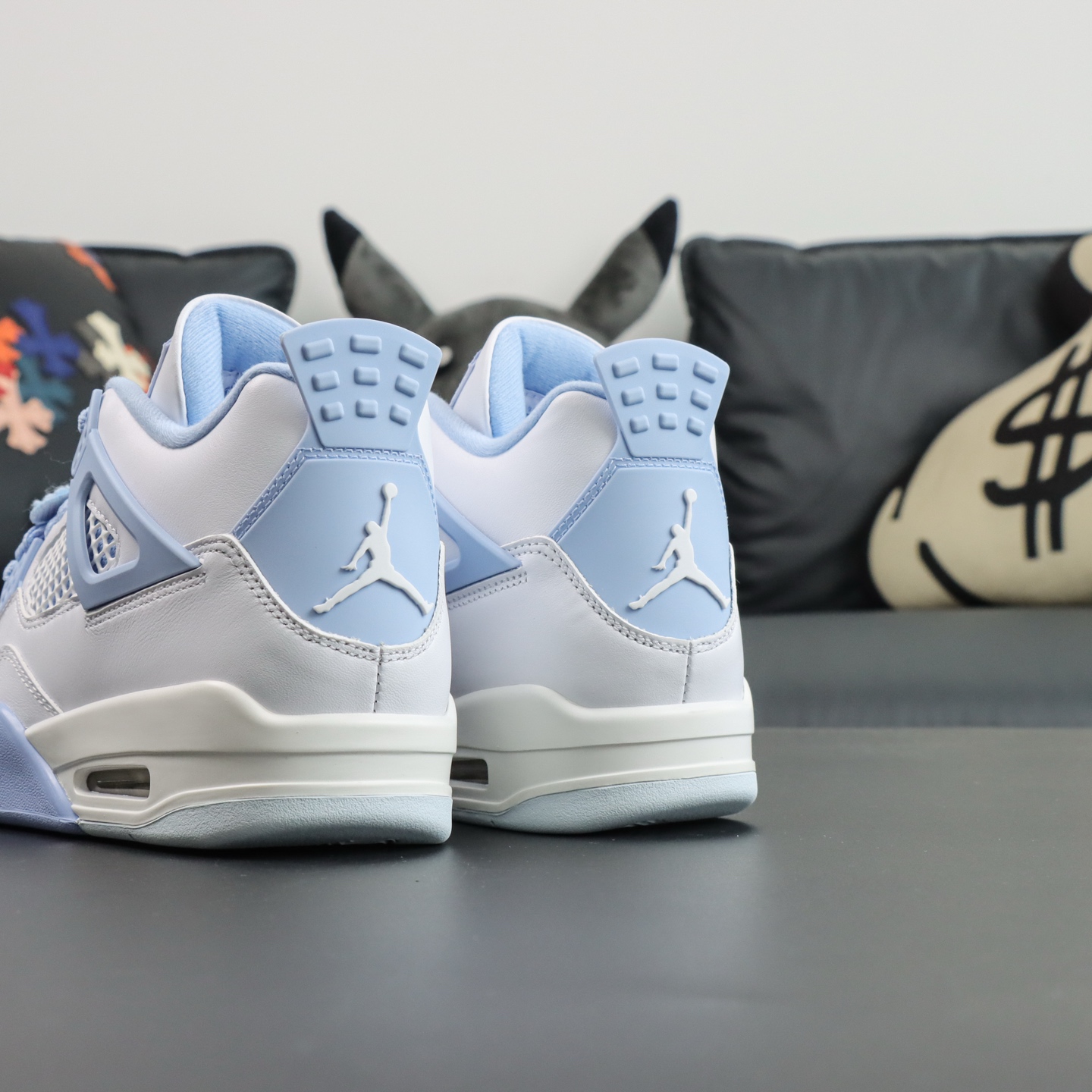 Air Jordan 4 "Aluminum" White & Blue Sneakers, High Quality & Comfortable 5 i1746445979019 2722 0 4