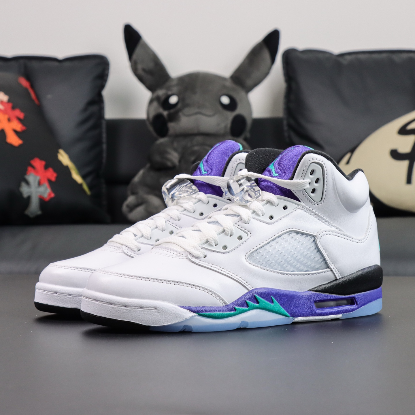 
Jordan Air Jordan 5 Retro Grape 白紫葡萄 女鞋 HQ7980-100
