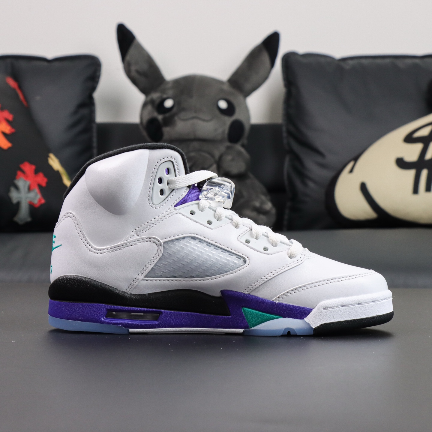 
Jordan Air Jordan 5 Retro Grape 白紫葡萄 女鞋 HQ7980-100
