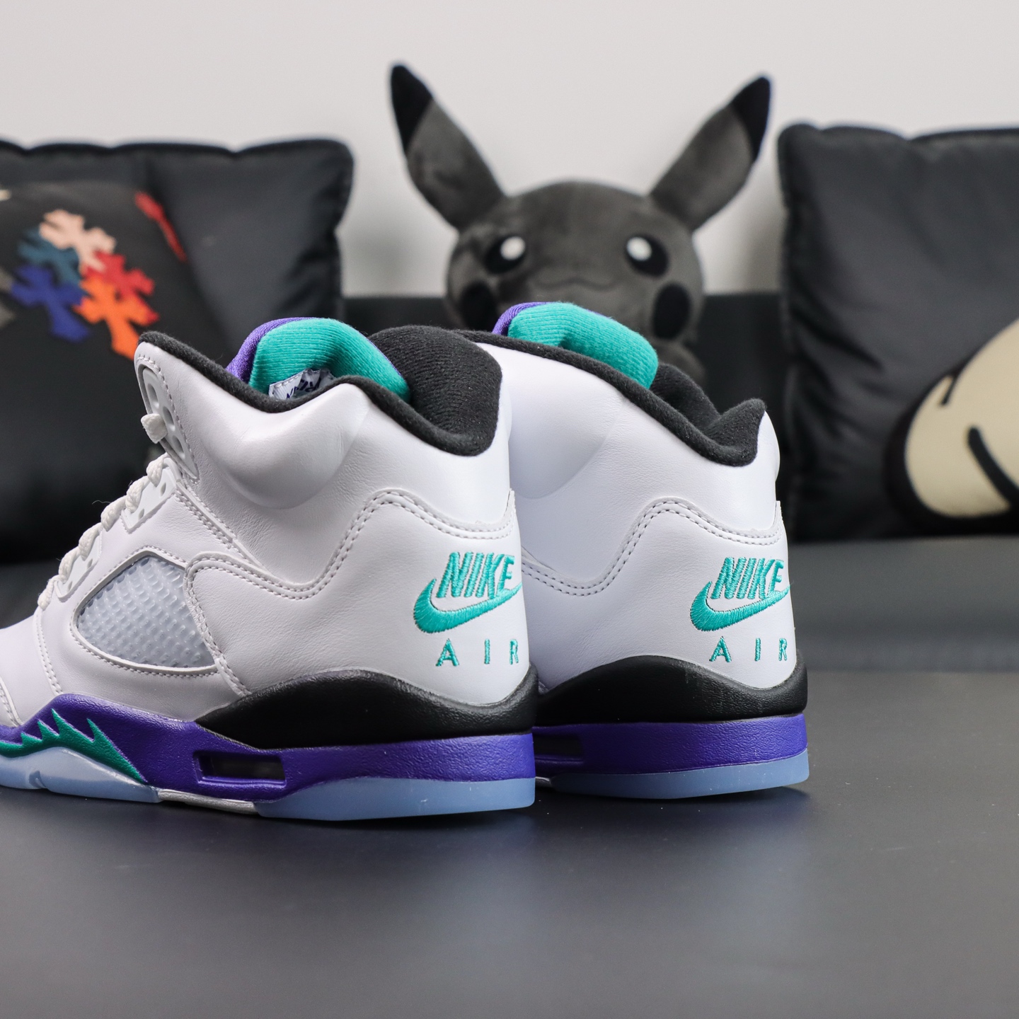 
Jordan Air Jordan 5 Retro Grape 白紫葡萄 女鞋 HQ7980-100
