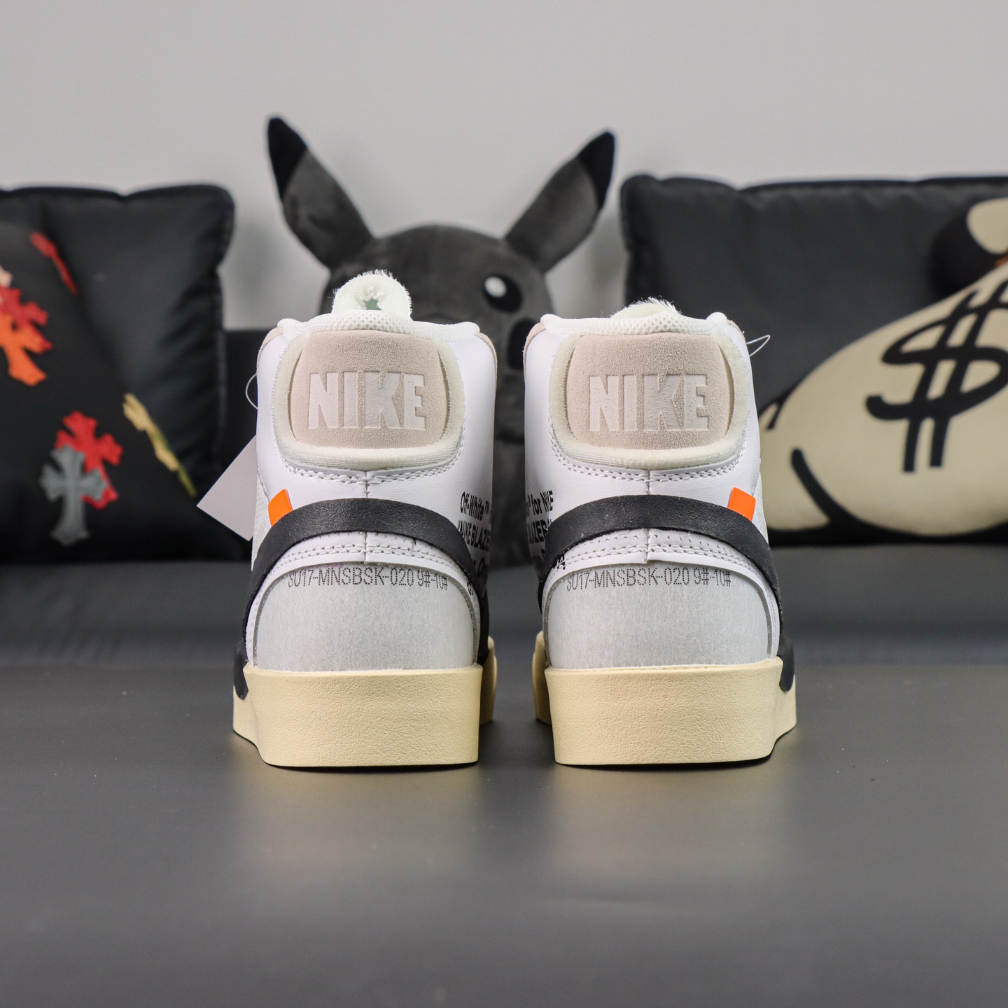 Off-White x NK Blazer Mid “The Ten” 米白色 AA3832-100

