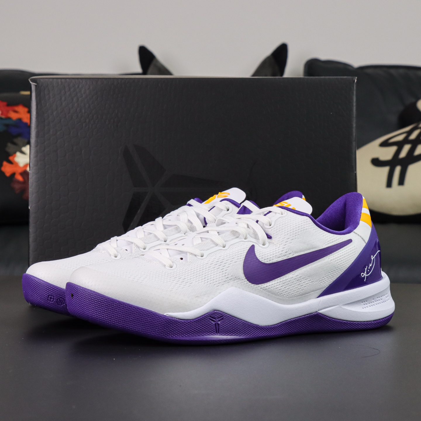 特价福利 Nike Kobe 8 Protro 紫金 S2纯原生产线 科比八代 #React科技鞋垫加持 实战配置直接 特价福利 Nike Kobe 8 Protro 紫金 S2纯原生产线 科比八代 #React科技鞋垫加持 实战配置直接
