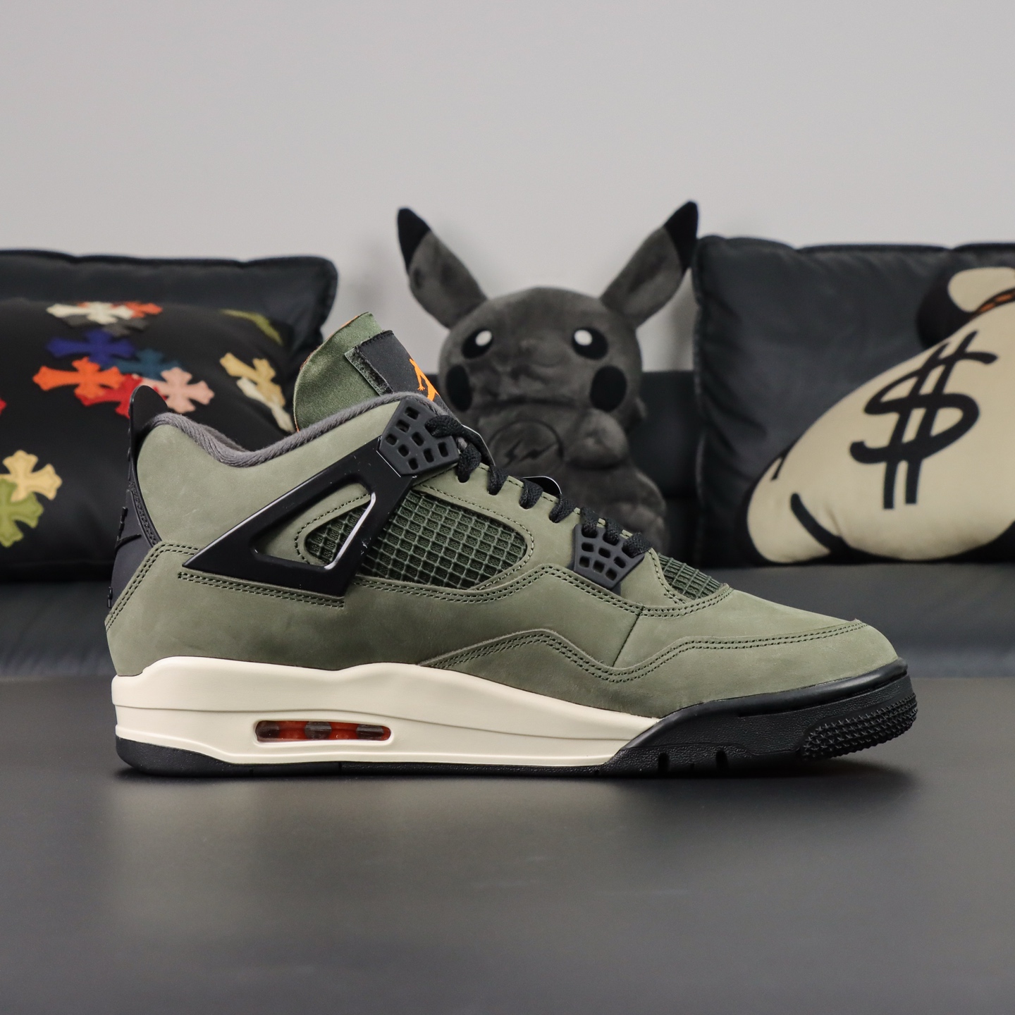 UNDEFEATED x Jordan Air Jordan 4 Olive Sneakers - Premium Quality 6 i1750248805835 9495 0 5