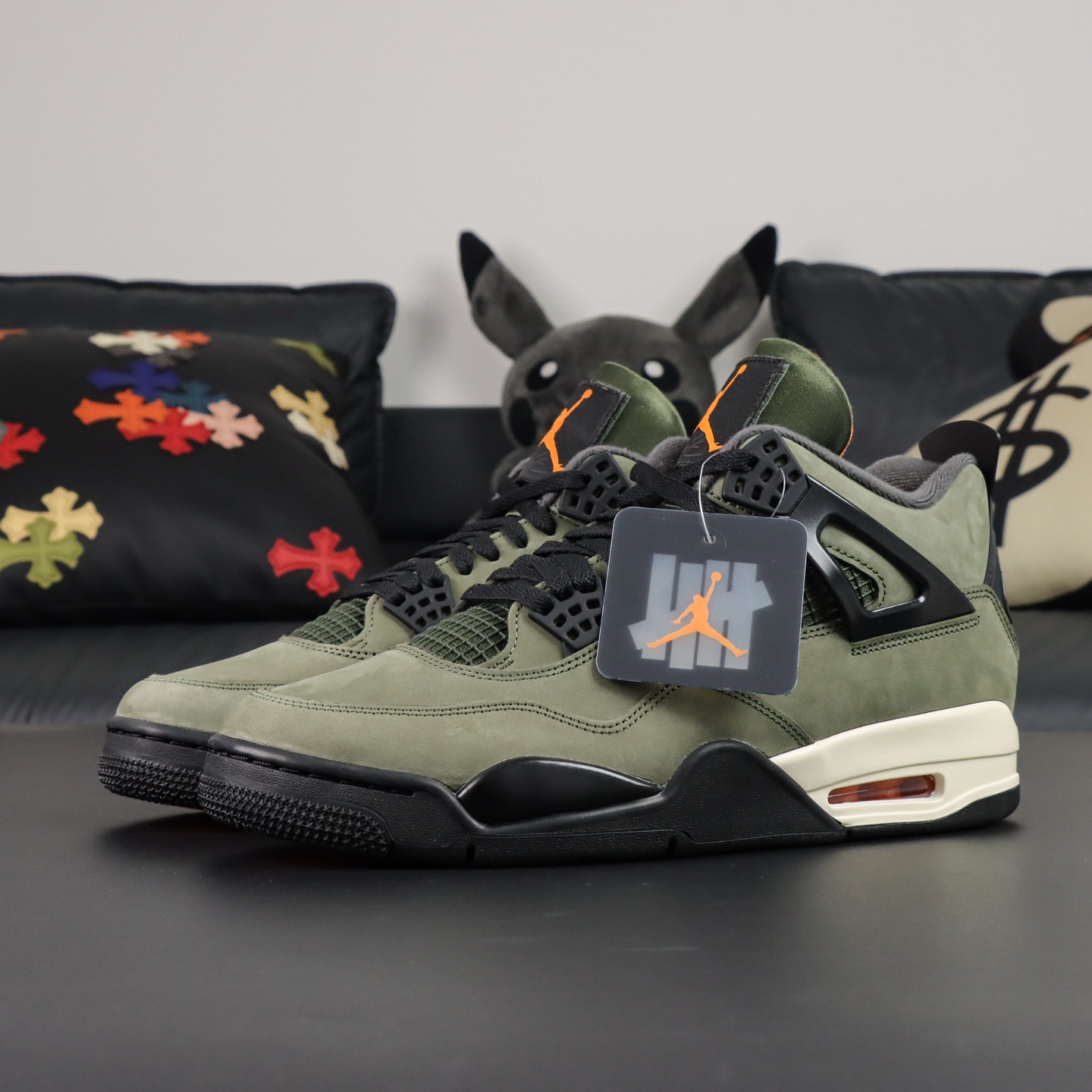 UNDEFEATED x Jordan Air Jordan 4 Olive Sneakers - Premium Quality 1 i1750248806949 7664 0 0