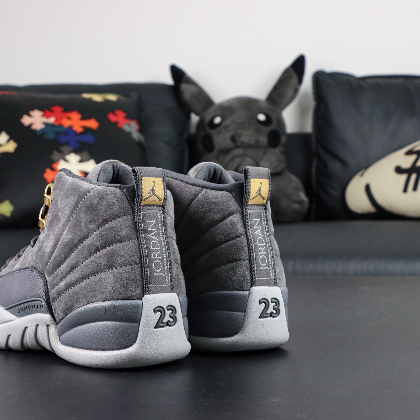 
Air Jordan 12 Retro Dark Grey
AJ12酷灰金扣 外贸纯原订单‼
S2纯原