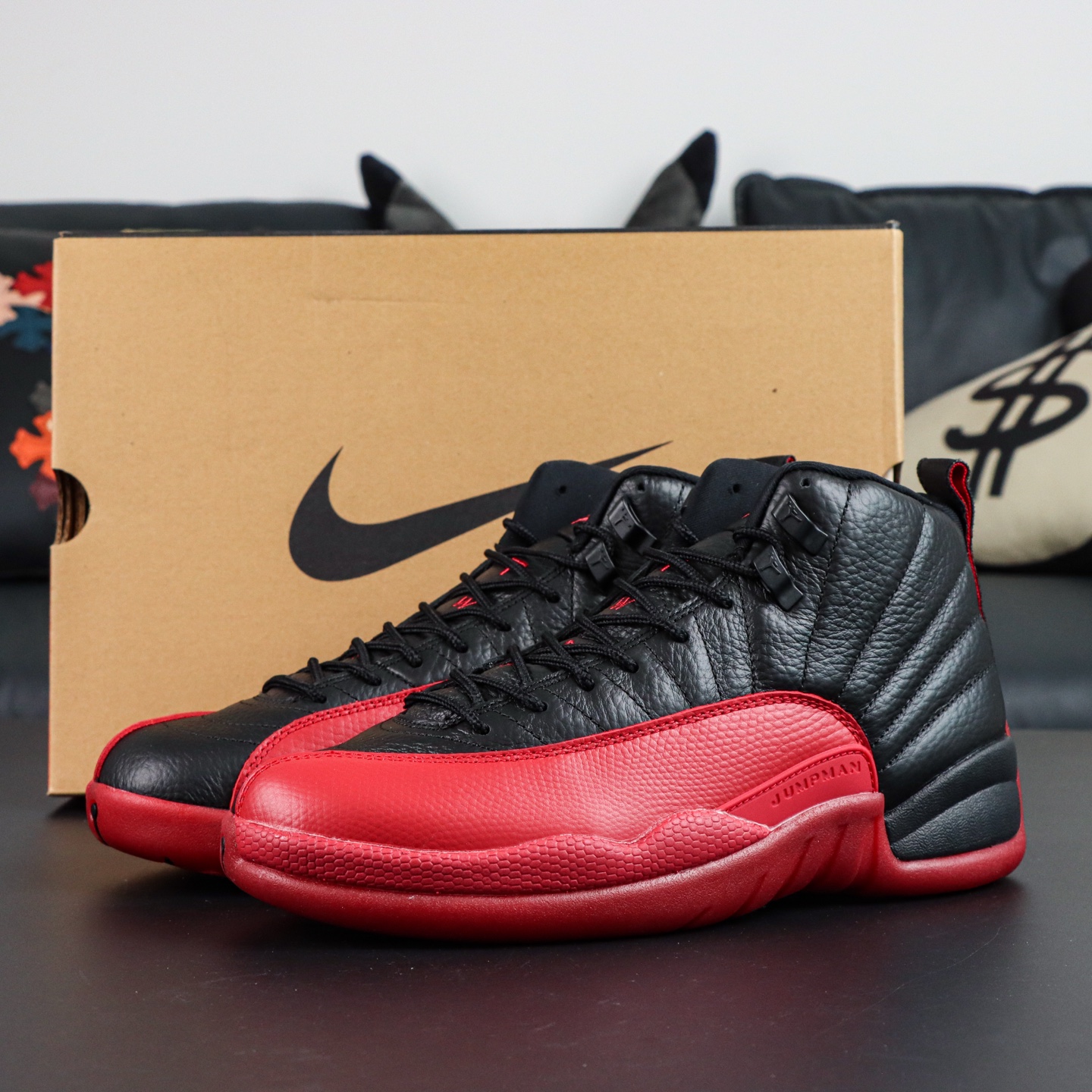 
Air Jordan 12 Retro Flu Game
AJ12黑红复刻2025 外贸纯原订单‼
S