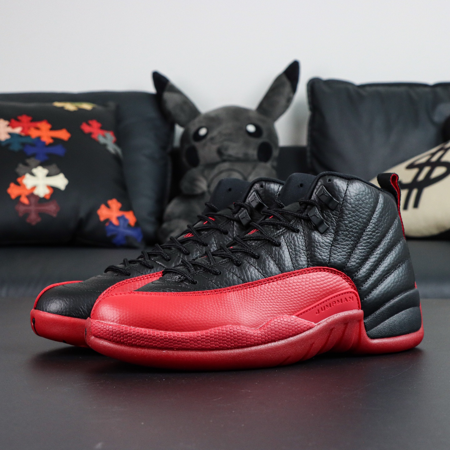 
Air Jordan 12 Retro Flu Game
AJ12黑红复刻2025 外贸纯原订单‼
S