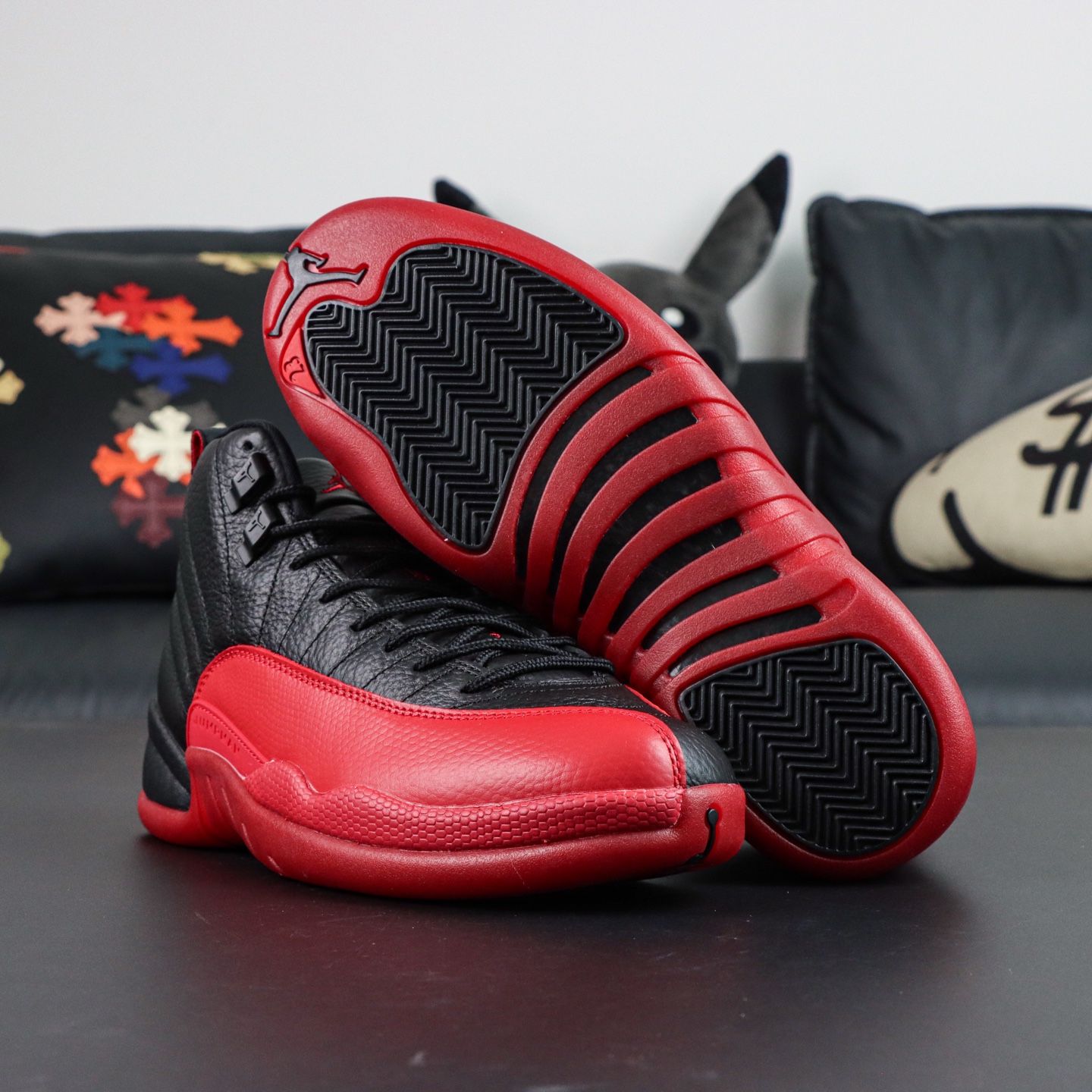 
Air Jordan 12 Retro Flu Game
AJ12黑红复刻2025 外贸纯原订单‼
S