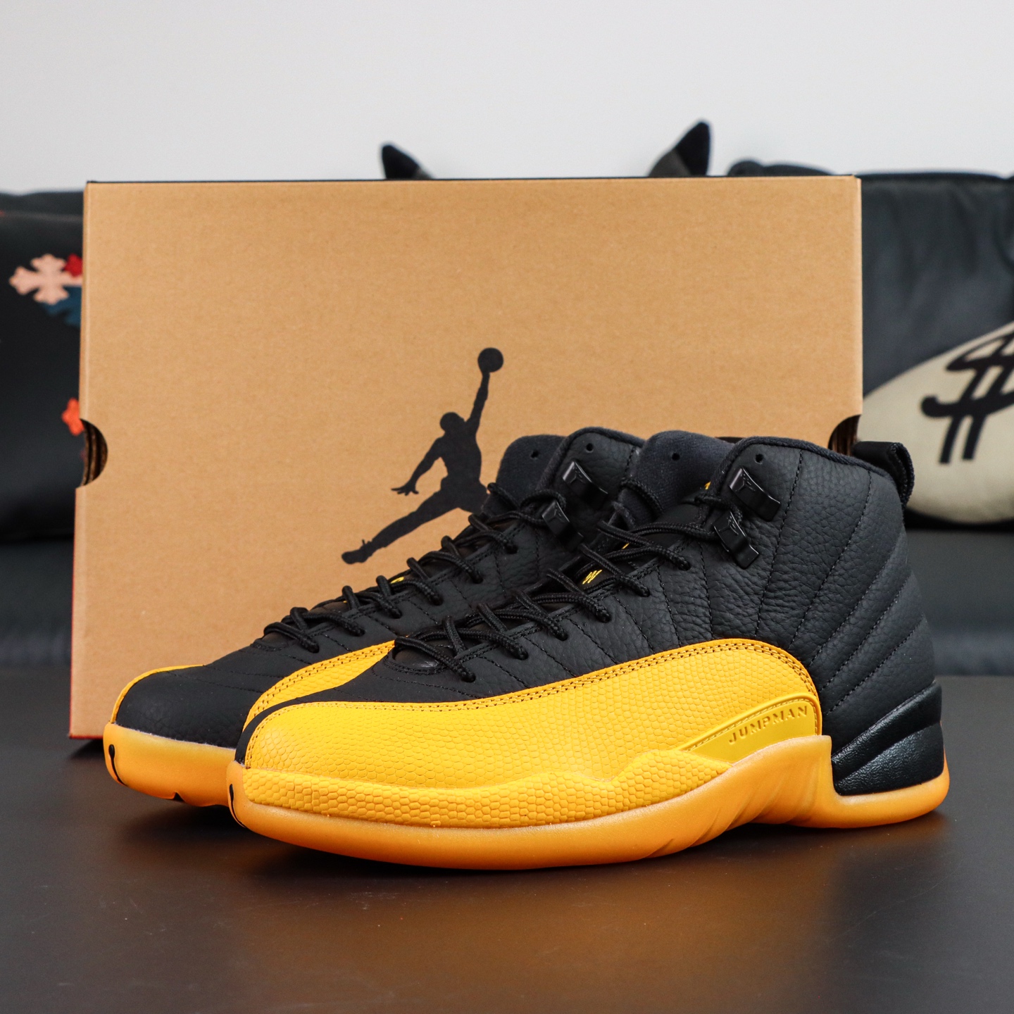 
Air Jordan 12 Retro University Gold
AJ12黑金 外贸纯原订单‼
