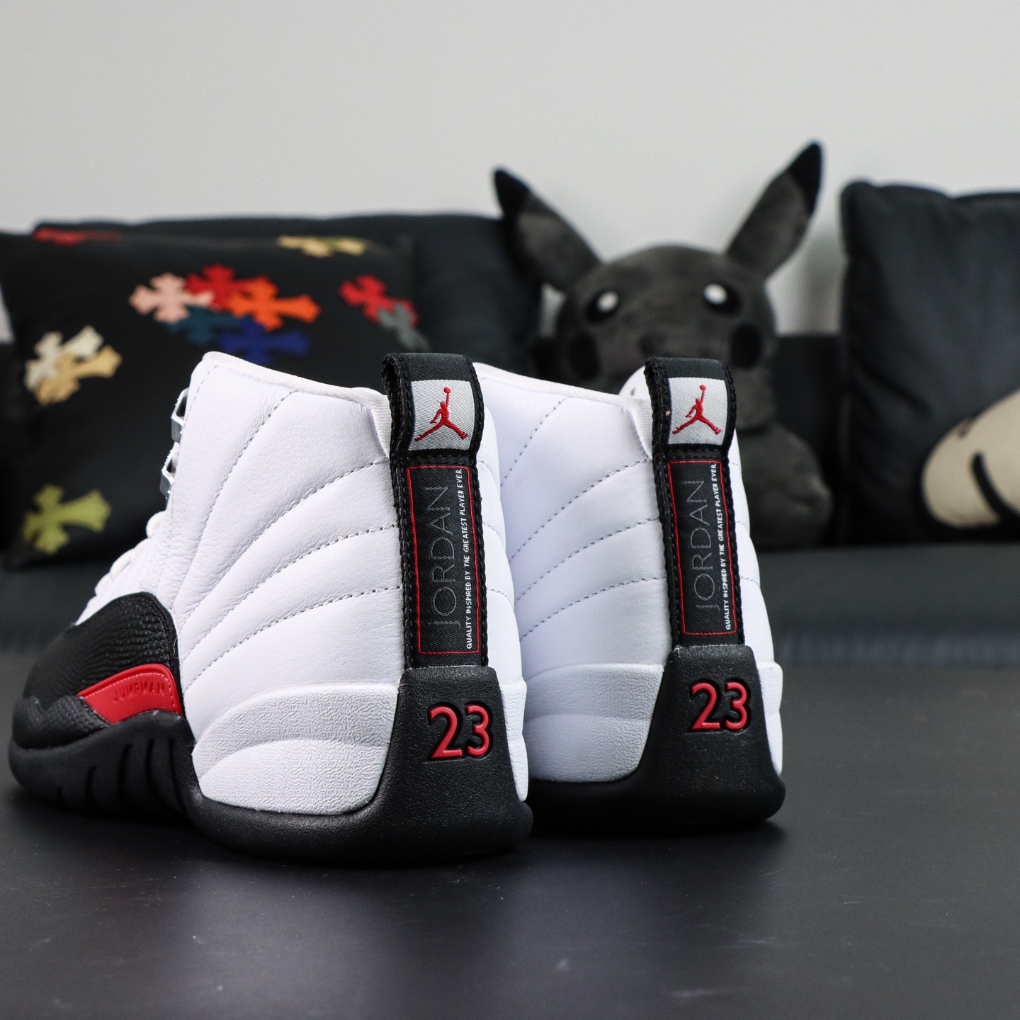 
Air Jordan 12 “Red Taxi”
AJ12白黑红 外贸纯原订单‼
S2纯原生产线出品
