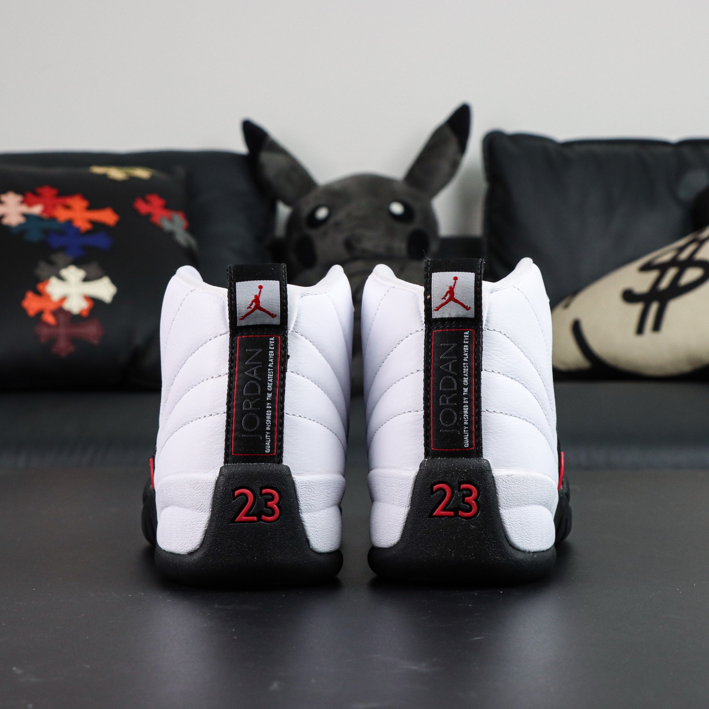 
Air Jordan 12 “Red Taxi”
AJ12白黑红 外贸纯原订单‼
S2纯原生产线出品
