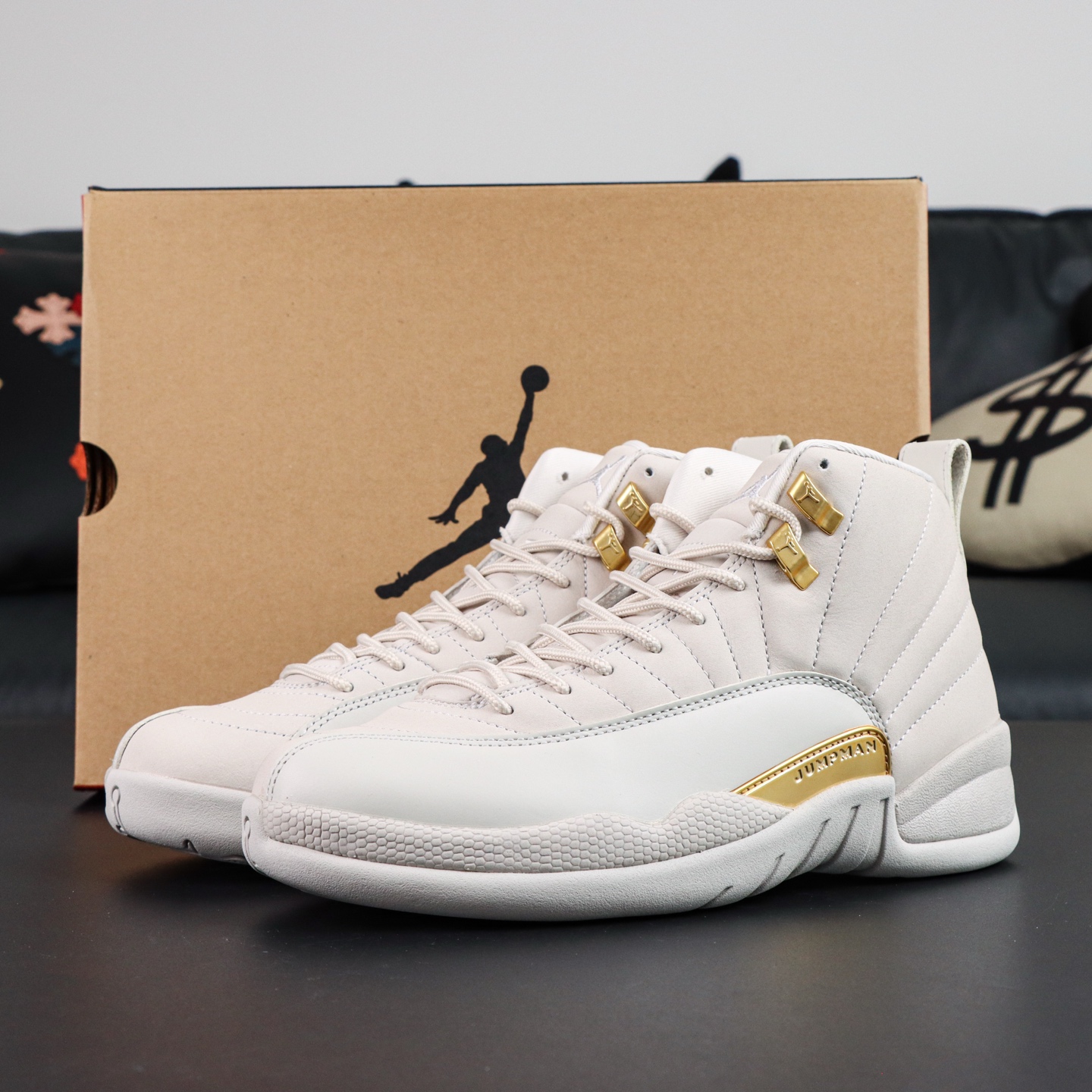 
Air Jordan 12 Retro “Phantom”幻影
AJ12幻影白金 外贸纯原订单‼
S2