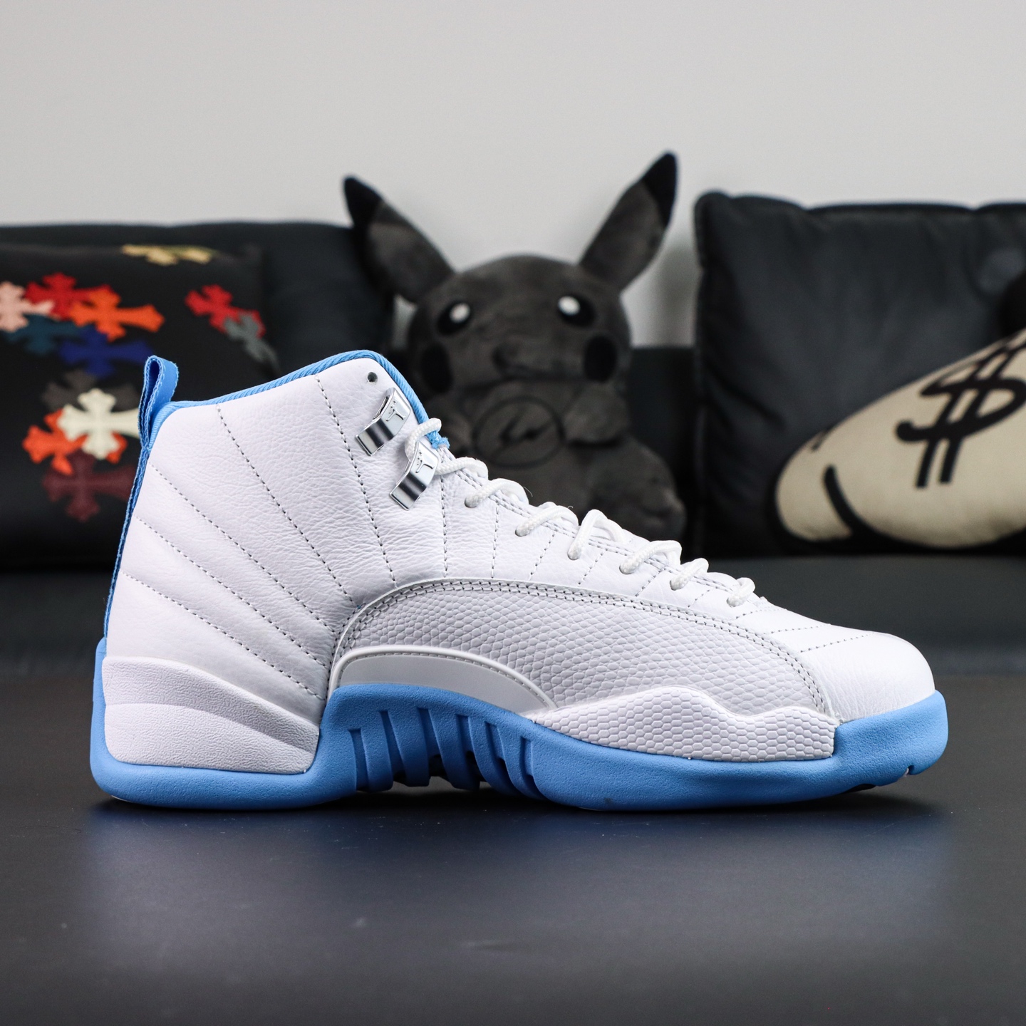 
Air Jordan 12 “MELO”
AJ12北卡蓝 外贸纯原订单‼
S2纯原生产线出品
原楦原纸