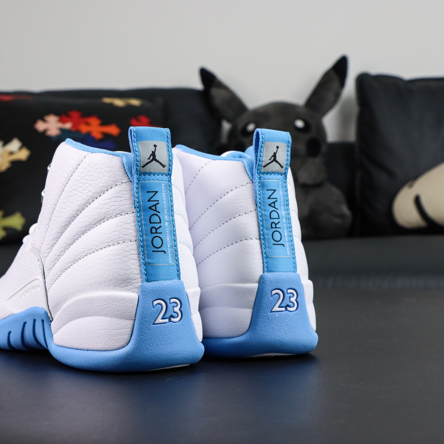 
Air Jordan 12 “MELO”
AJ12北卡蓝 外贸纯原订单‼
S2纯原生产线出品
原楦原纸