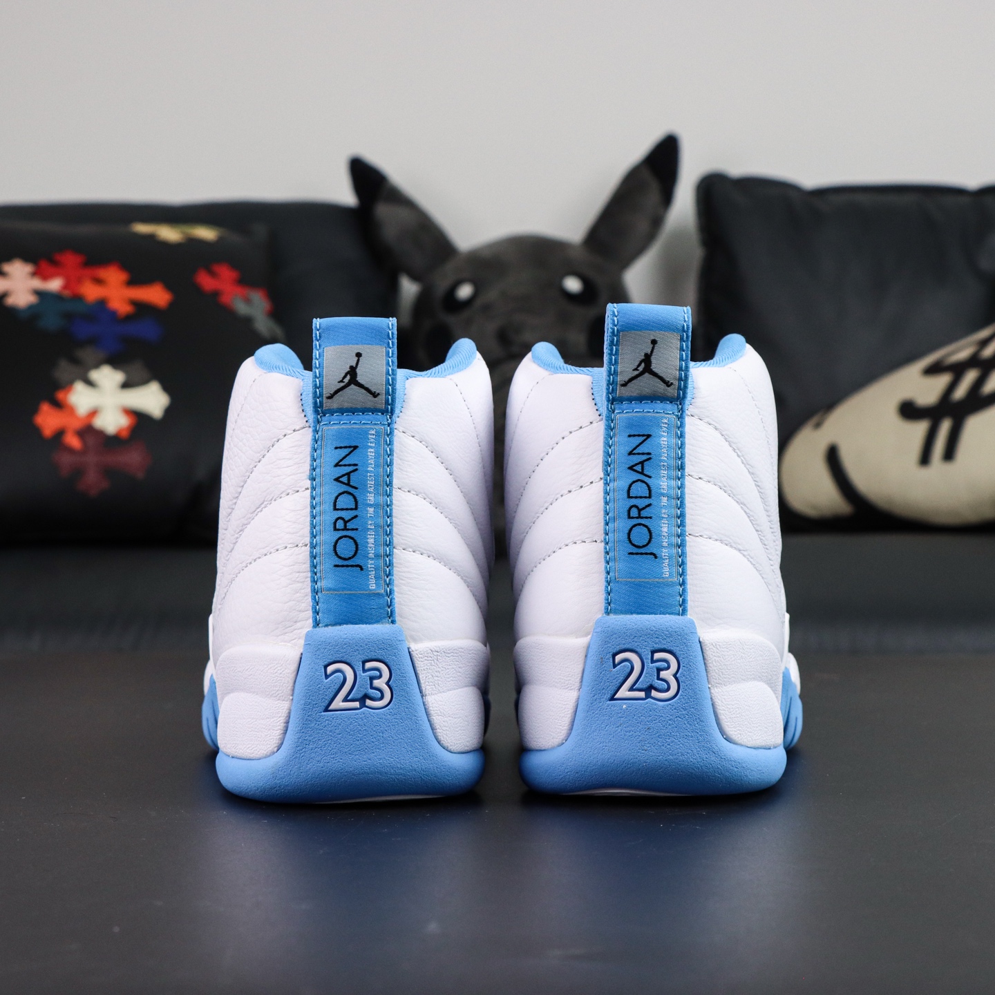 
Air Jordan 12 “MELO”
AJ12北卡蓝 外贸纯原订单‼
S2纯原生产线出品
原楦原纸