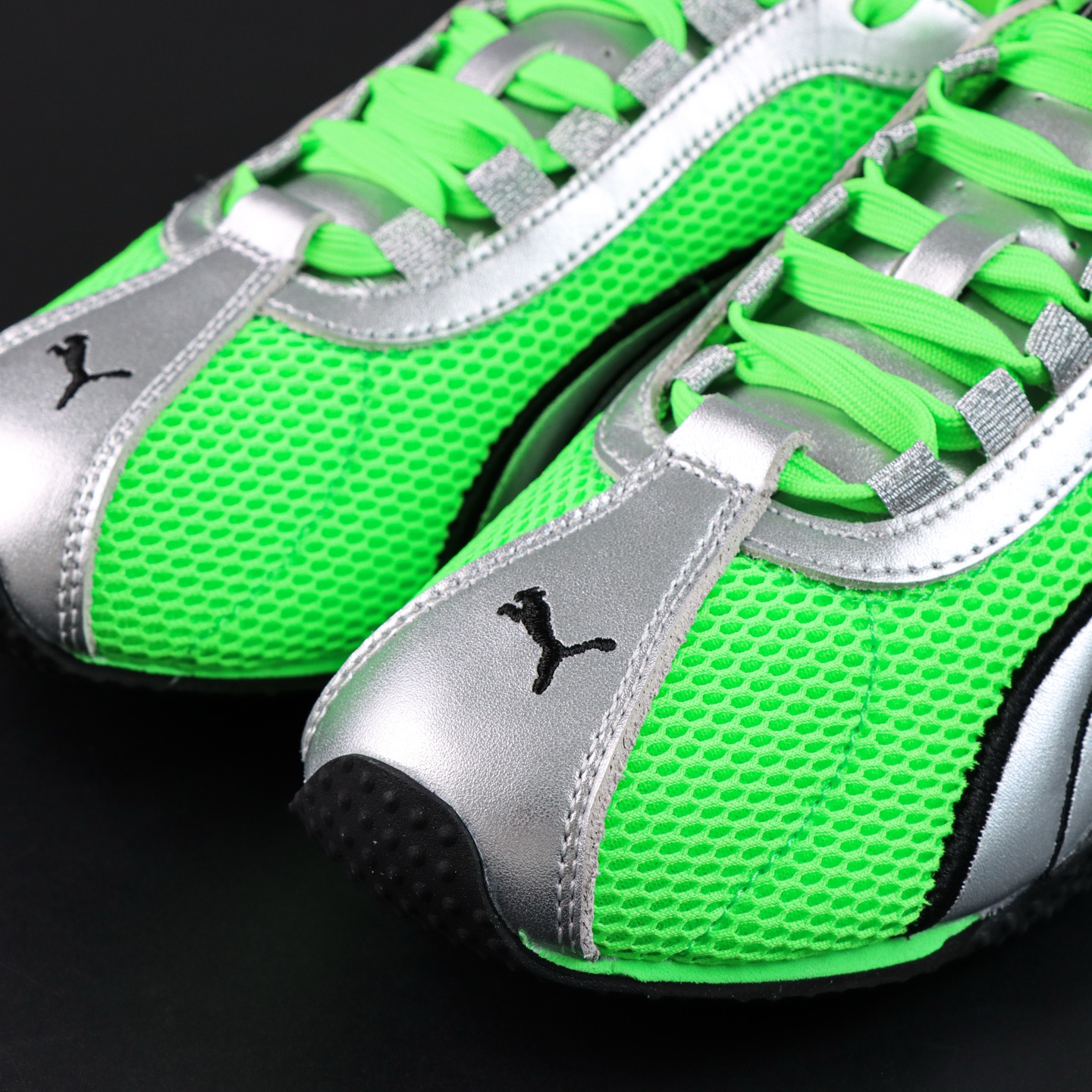 PUMA H-Street Low-Profile Sneakers - Silver & Green, Authentic Design 7 i1753875823382 1561 0 6