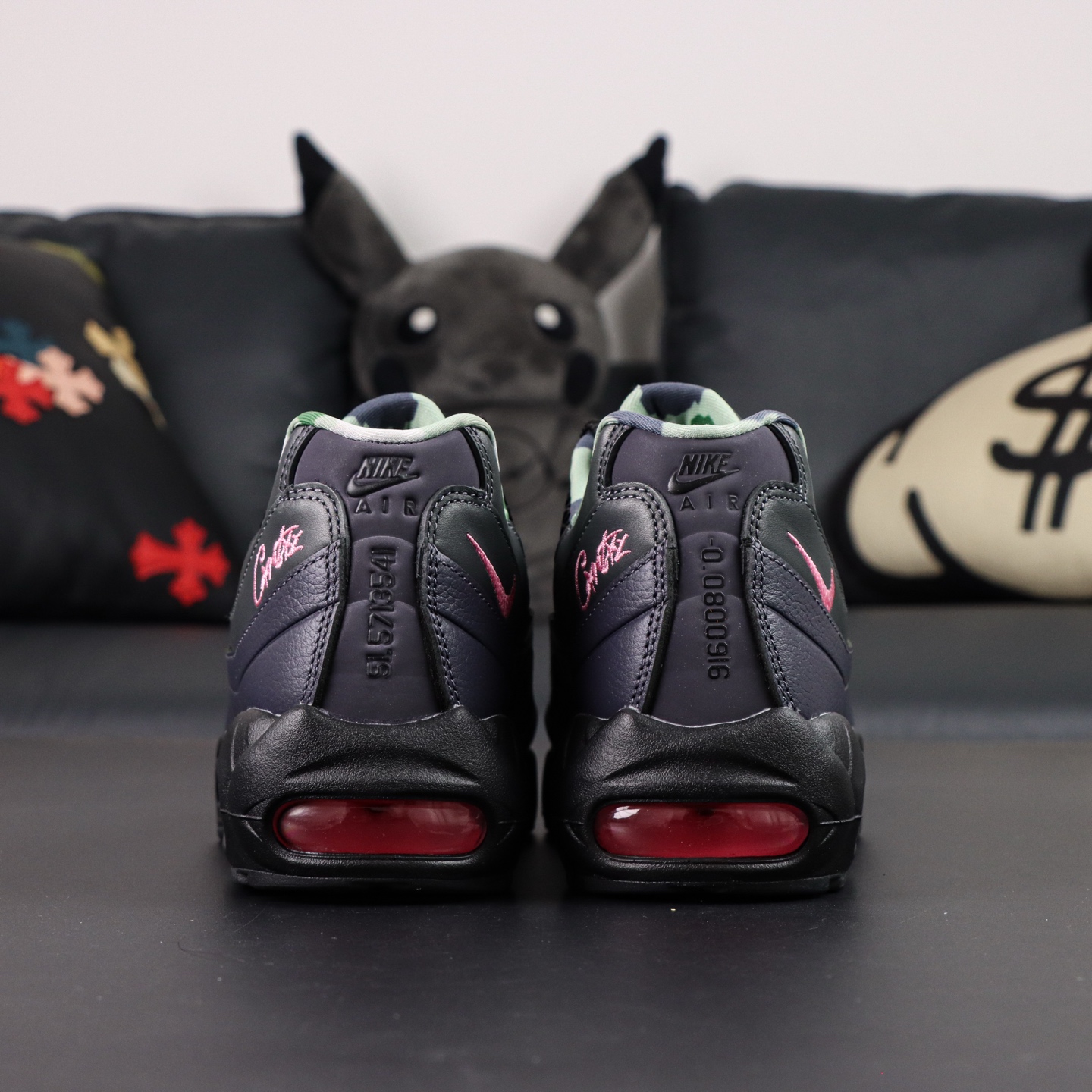 Corteiz x Nike Air Max 95: Black/Pink, Cushioned, Street-Style Running Shoes 3 i1755346354605 1219 0 1