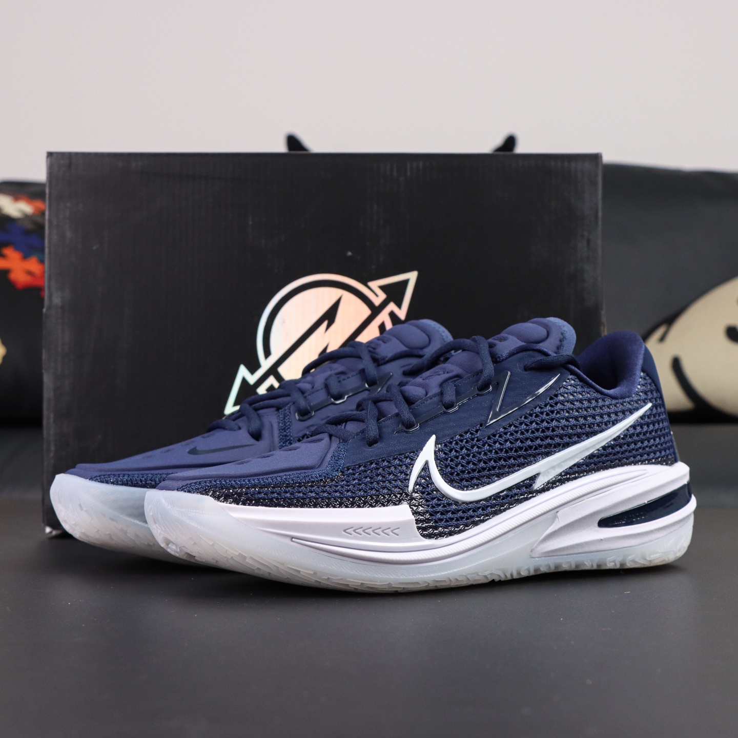 Nike Air Zoom G.T. Cut 1 Midnight Blue Sneakers with REACT and ZOOM Technology 4 i1755522467576 9765 0 3