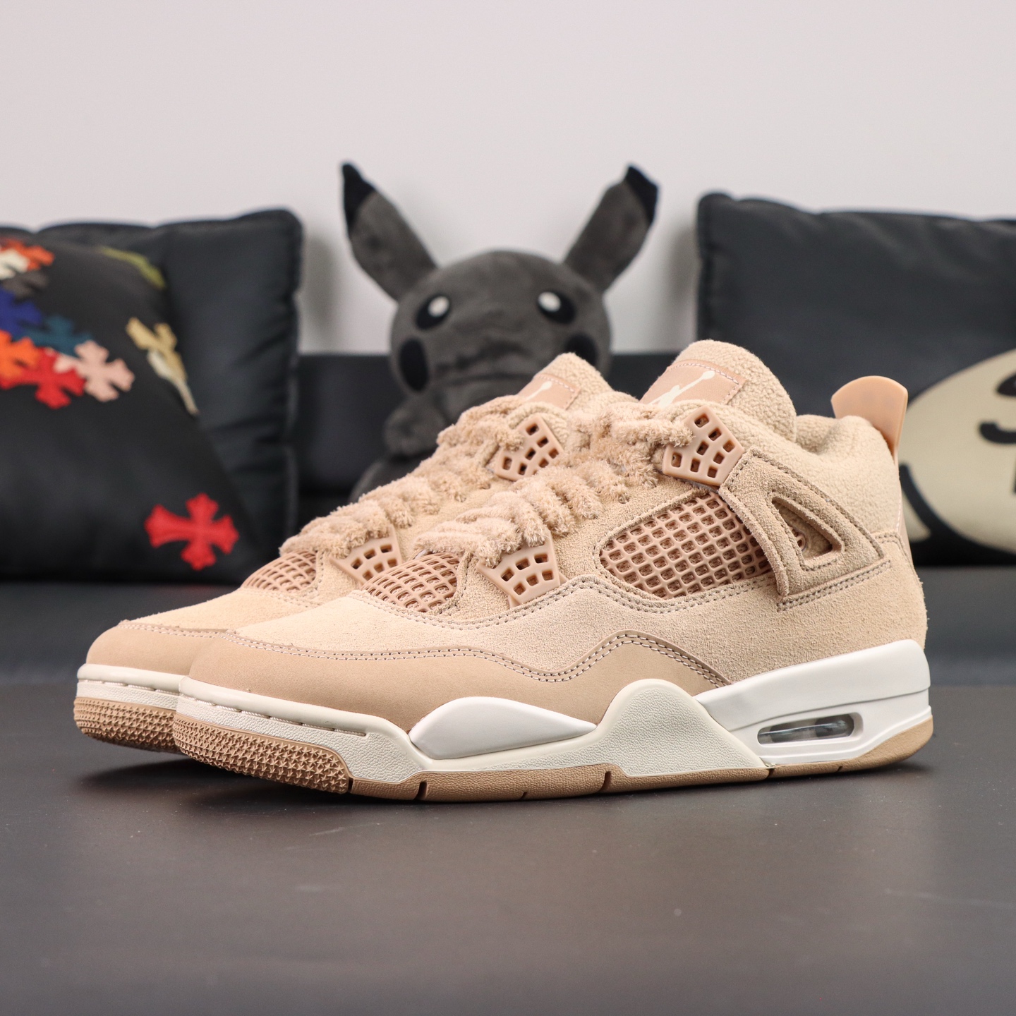Air Jordan 4 "Cozy Girl" Khaki Brown HV0823-200GX - Premium Quality & Comfort 2 i1756292652858 9647 0 0