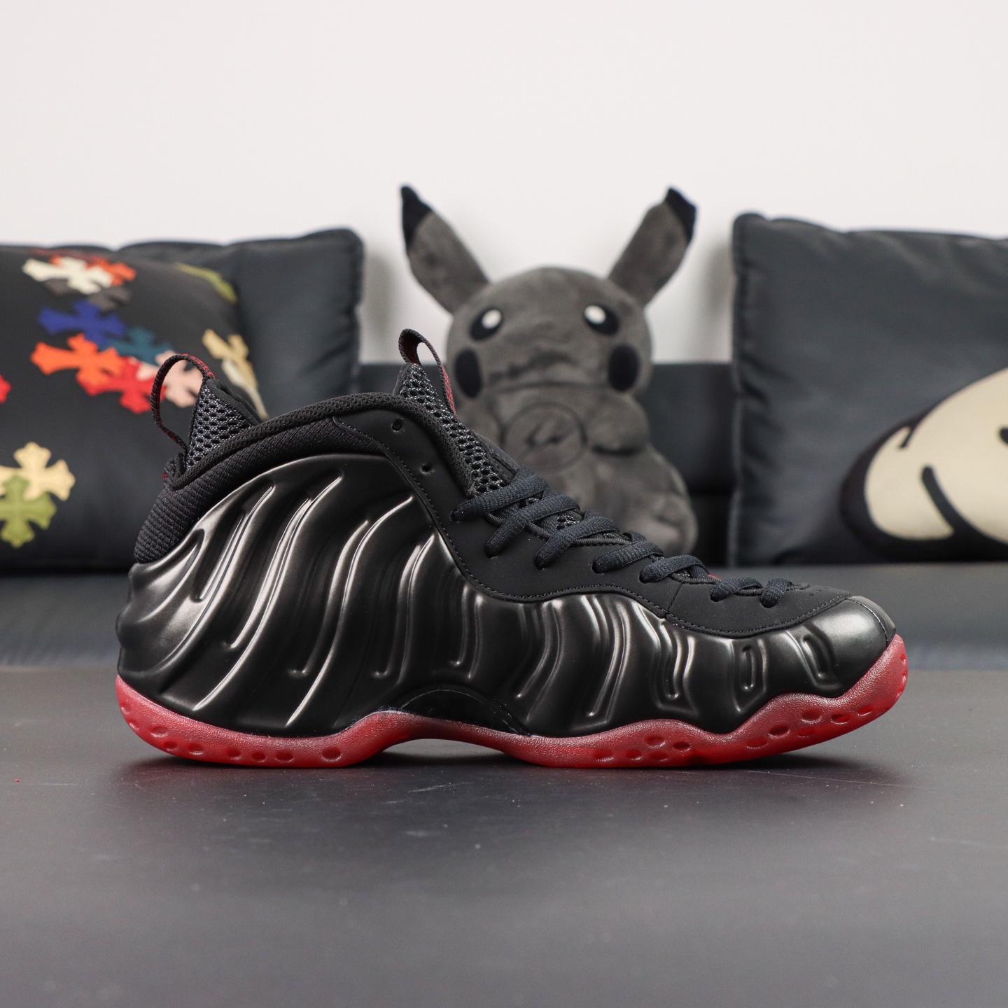 Nike Air Foamposite One 'Cough Drop' Black Red IB2219-001 Basketball Shoes 7 i1756292688831 5998 0 5
