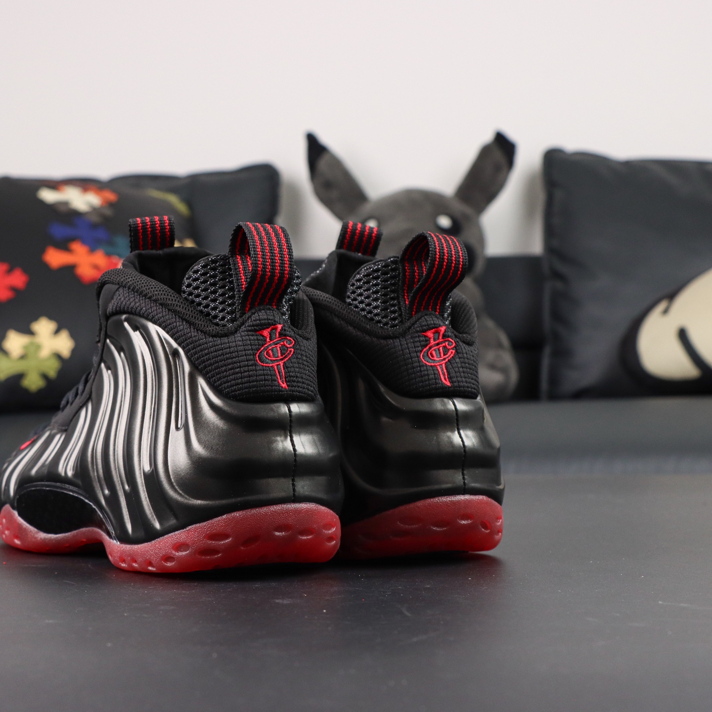 Nike Air Foamposite One 'Cough Drop' Black Red IB2219-001 Basketball Shoes 6 i1756292689259 6888 0 4