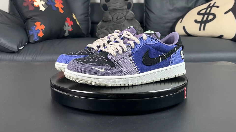 Zion Williamson x Air Jordan 1 Retro Low OG Voodoo - Alternate