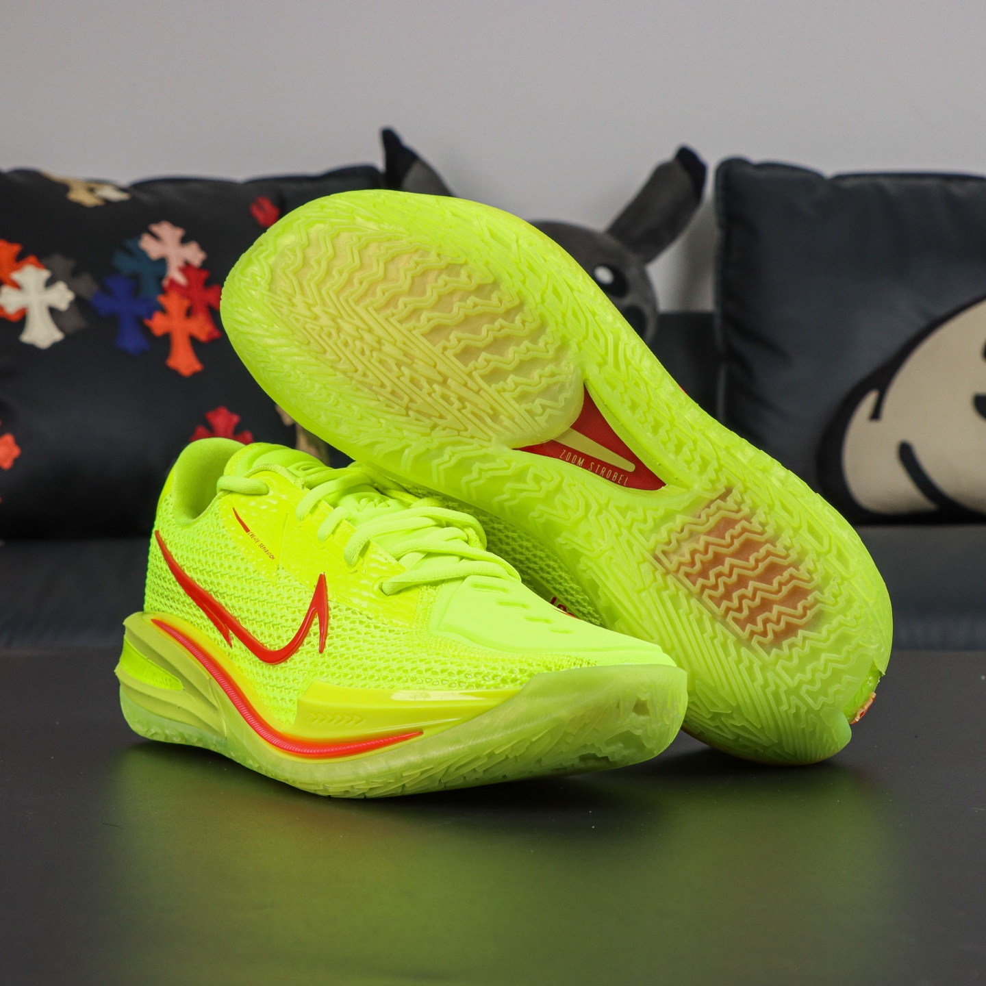 Nike Air Zoom G.T. Cut 1 EYBL Lime Ice Basketball Shoes IM2130-700 3 i1756815439129 6442 0 2
