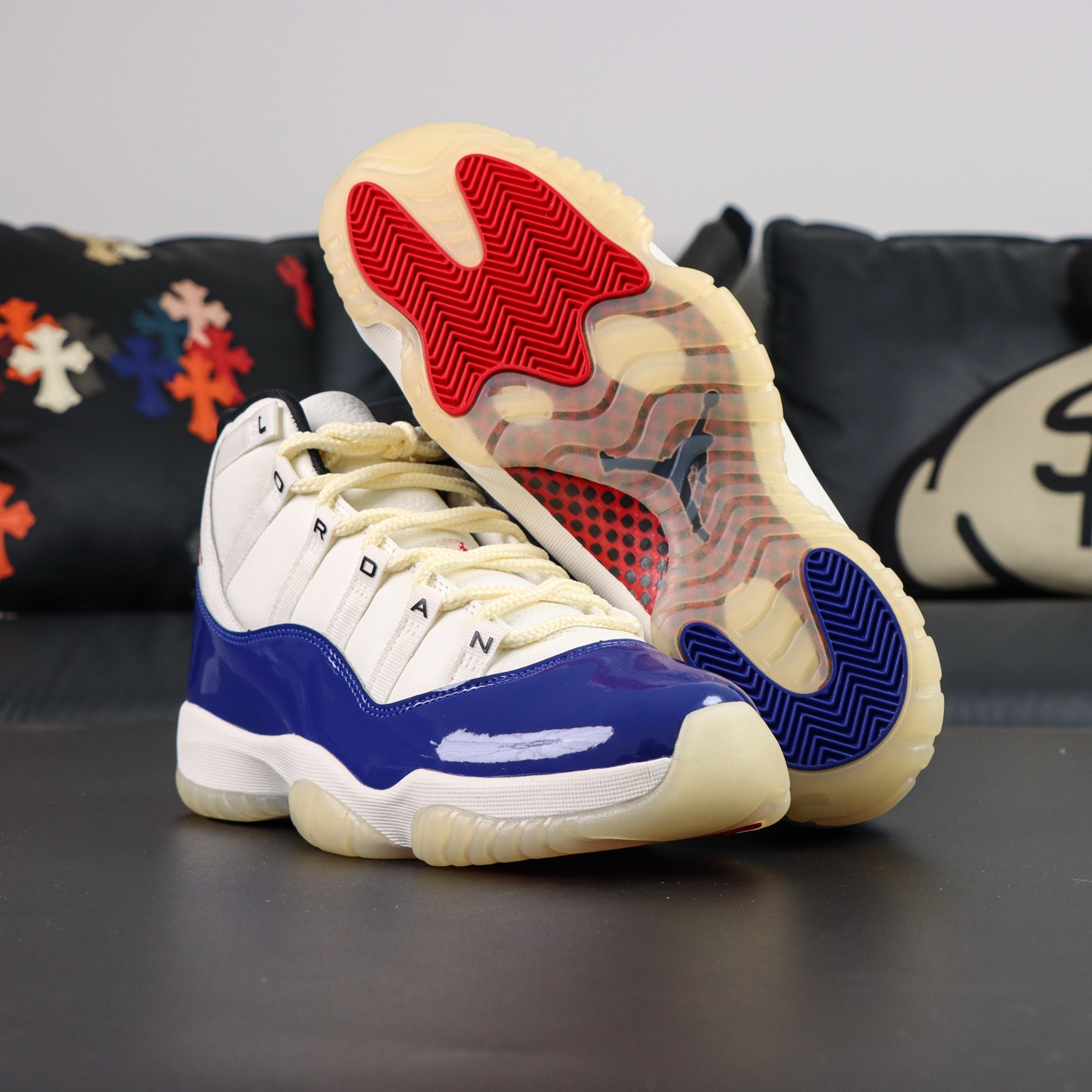 Air Jordan 11 Retro 'RARE AIR' Blue White Basketball Shoes For Men 4 i1756815476526 232 0 2
