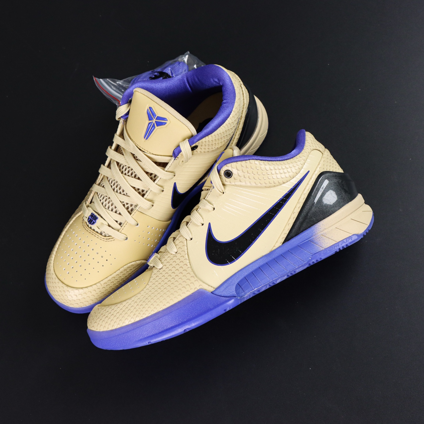 Nike Zoom Kobe 4 Protro FC Shoes Gold Black Purple Barcelona Edition 8 i1758022077037 9916 0 7