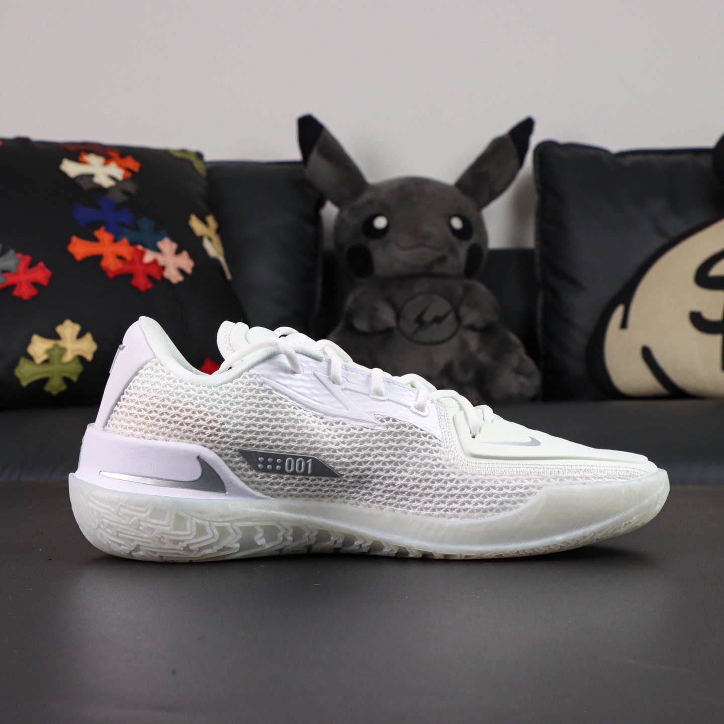 Nike Air Zoom G.T. Cut 1 Basketball Shoes - White/Ghost - CZ0176-102 7 i1758801041868 9629 0 5