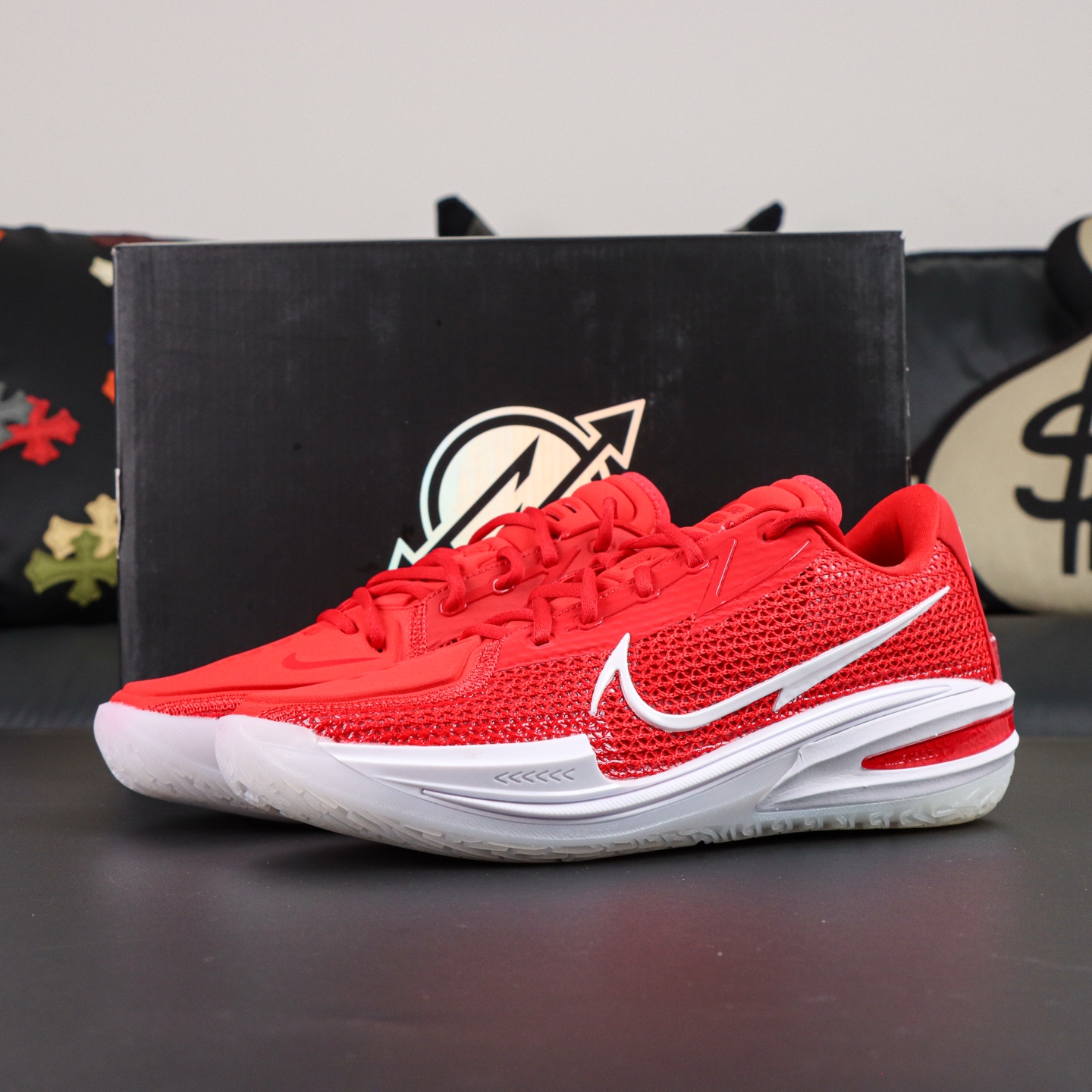 Nike Air Zoom G.T. Cut 1 Basketball Shoes - Red/White, Enhanced Performance 5 i1758801095549 5804 0 3