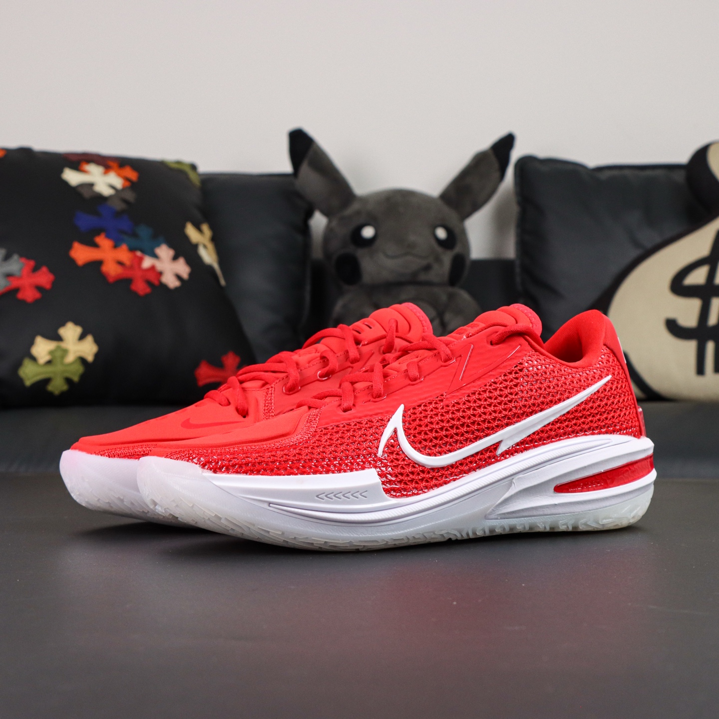 Nike Air Zoom G.T. Cut 1 Basketball Shoes - Red/White, Enhanced Performance 2 i1758801096840 4680 0 0