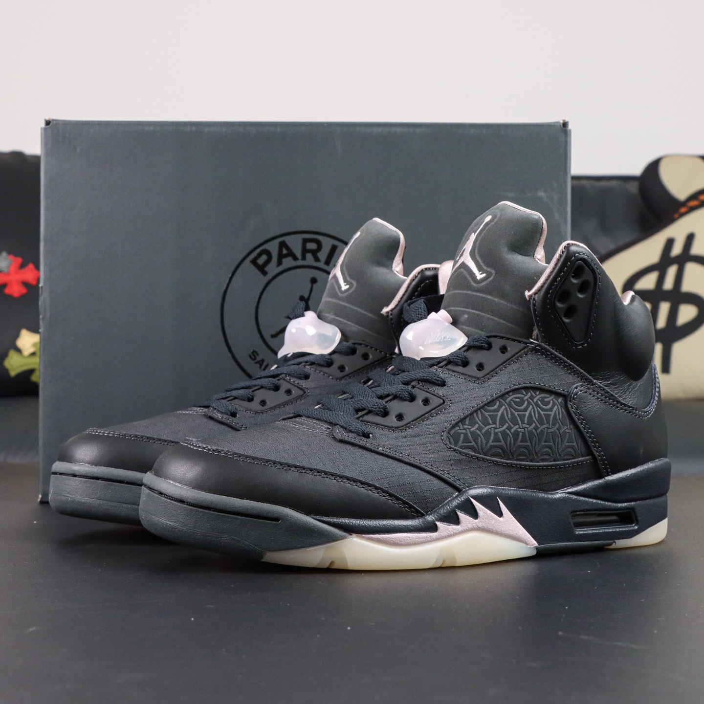 PSG x Air Jordan 5 Retro "Off Noir" Premium OG Replica - Available Now 5 i1758801132953 9915 0 3