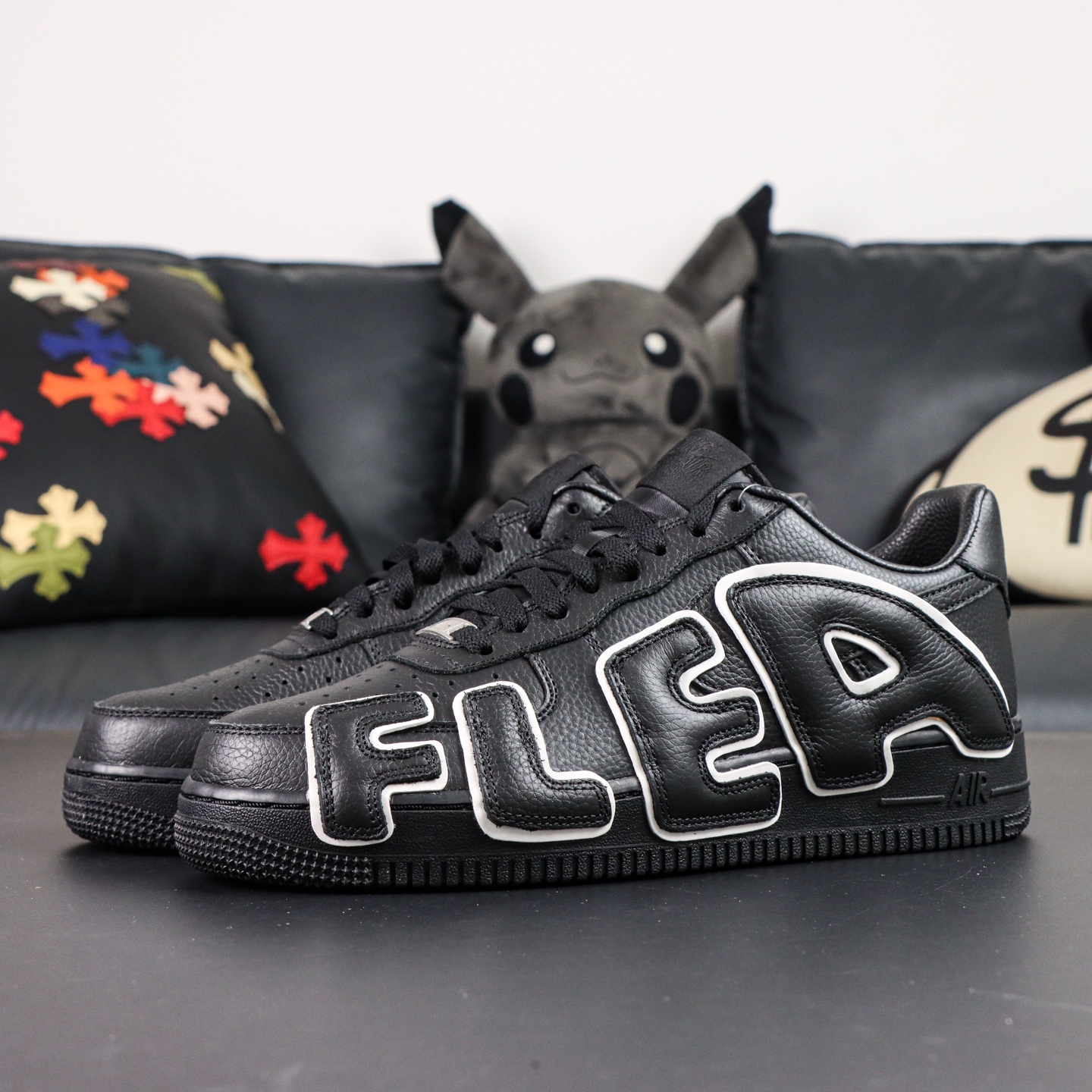 CPFM x Nike Air Force 1 Low Black/White, Leather Upper, Cushioned Midsole 2 i1758887133426 8588 0 0